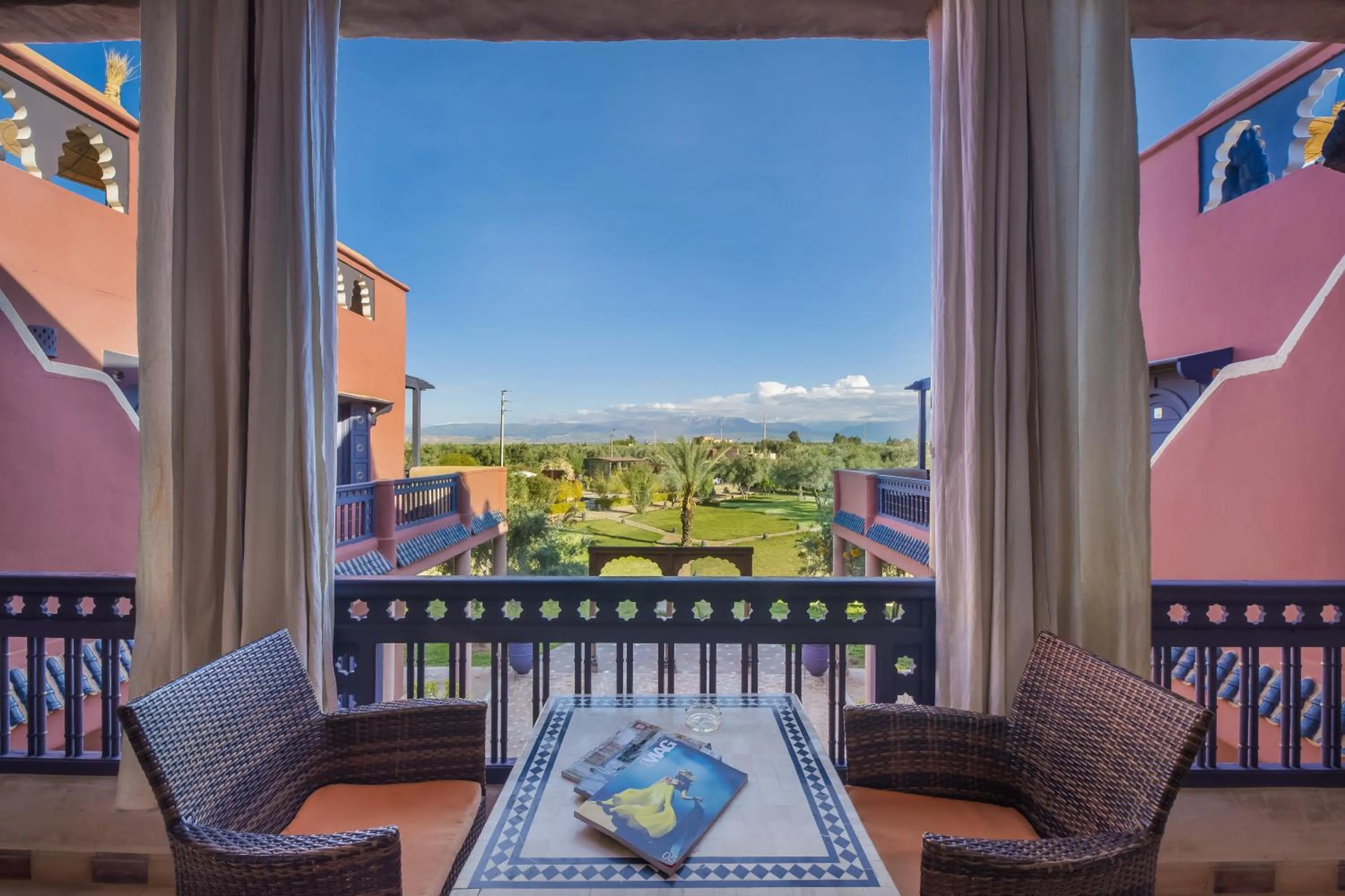 View (from property/room) in SOBOL Le Chant des Oliviers