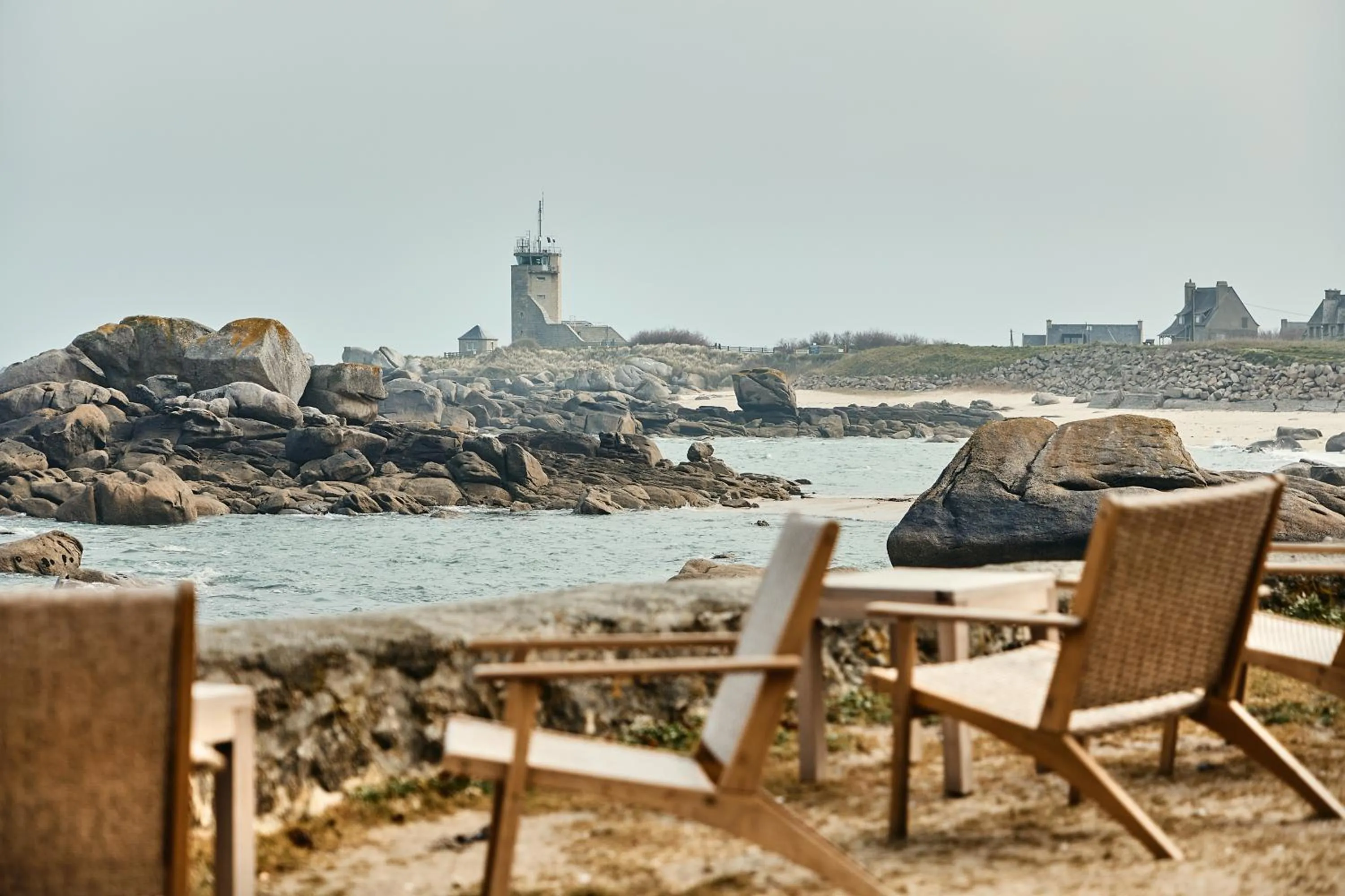 Patio in Hôtel de la Mer & Spa