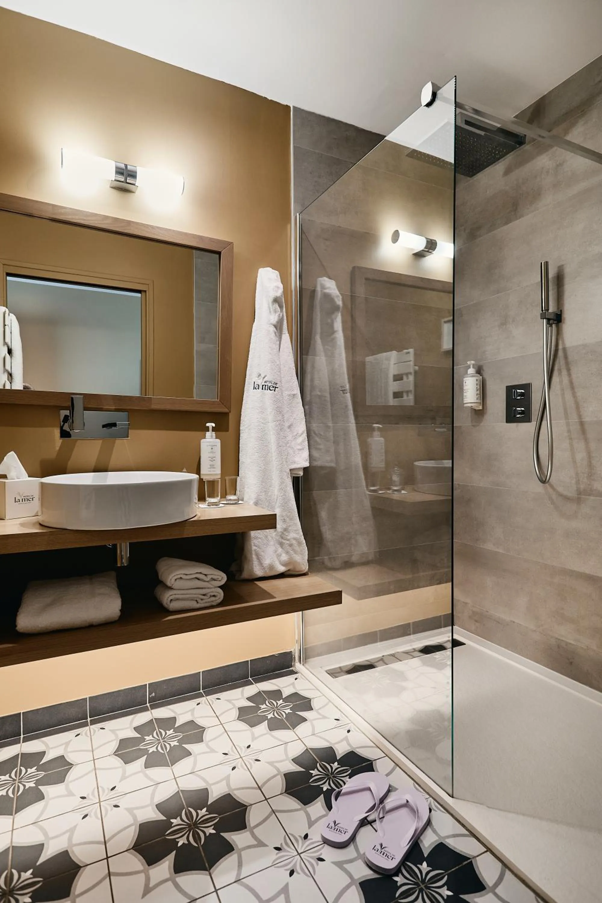 Shower in Hôtel de la Mer & Spa