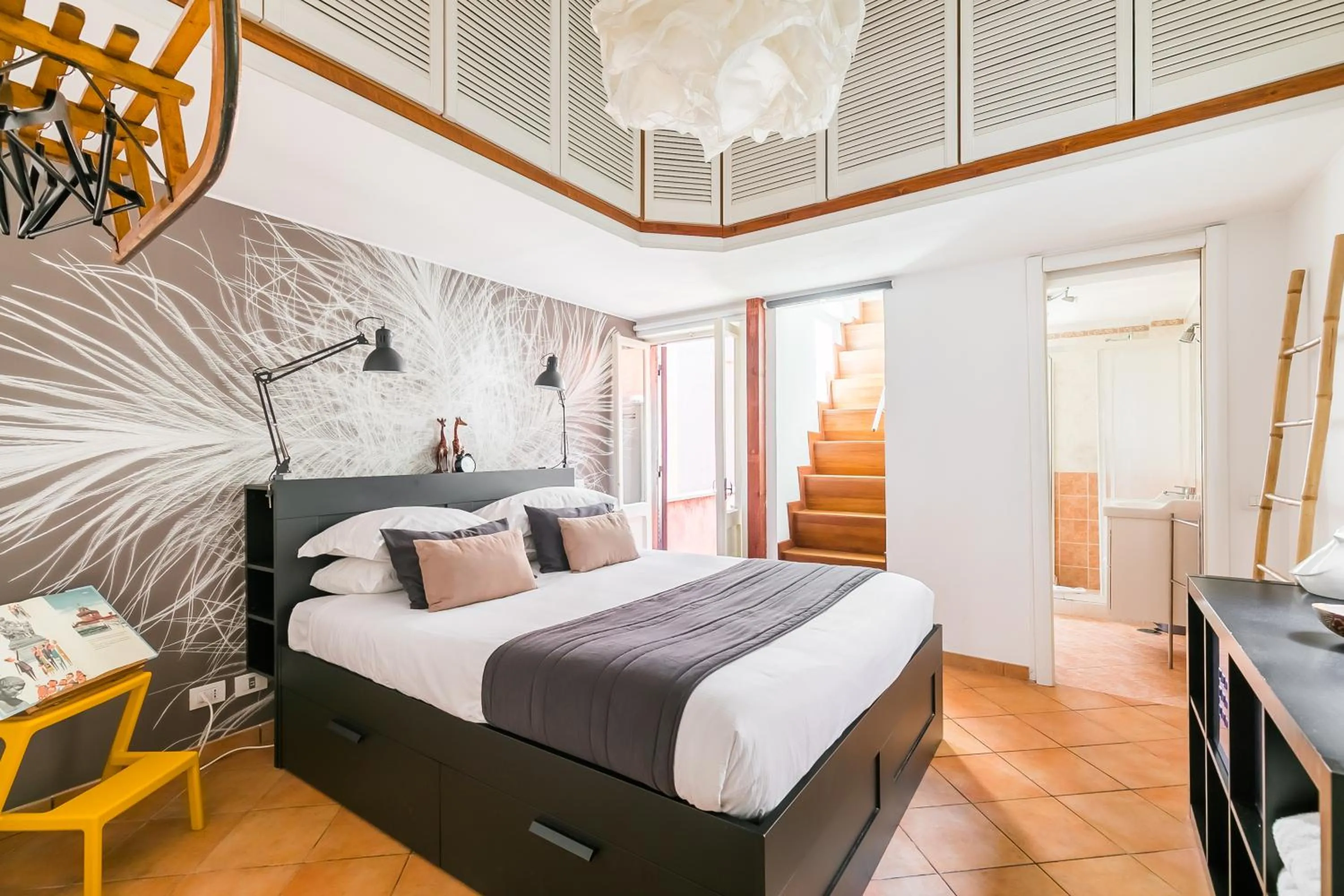 Bedroom, Bed in Xystum