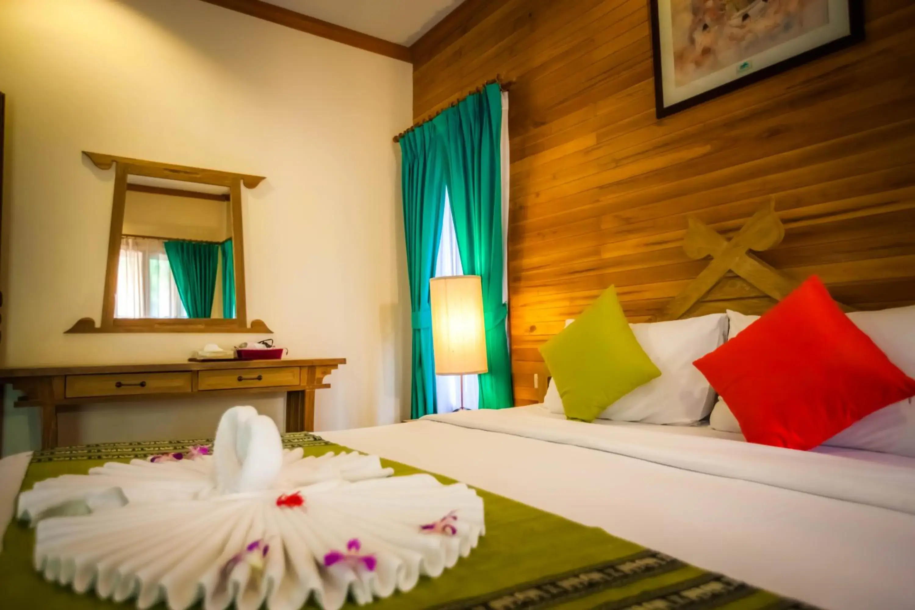 Bedroom, Bed in Natural Park Resort