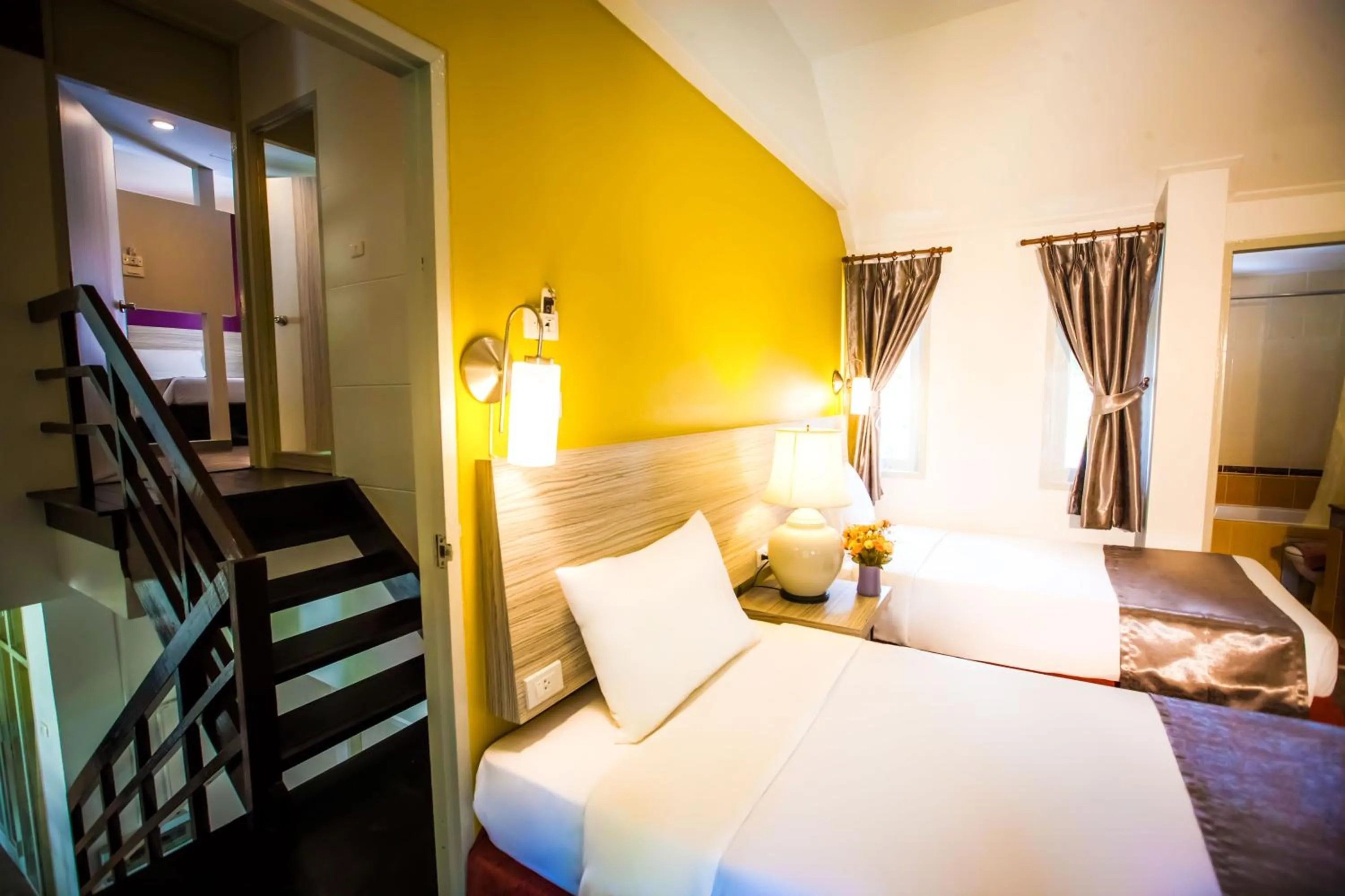 Decorative detail, Bed in Natural Park Resort Pattaya