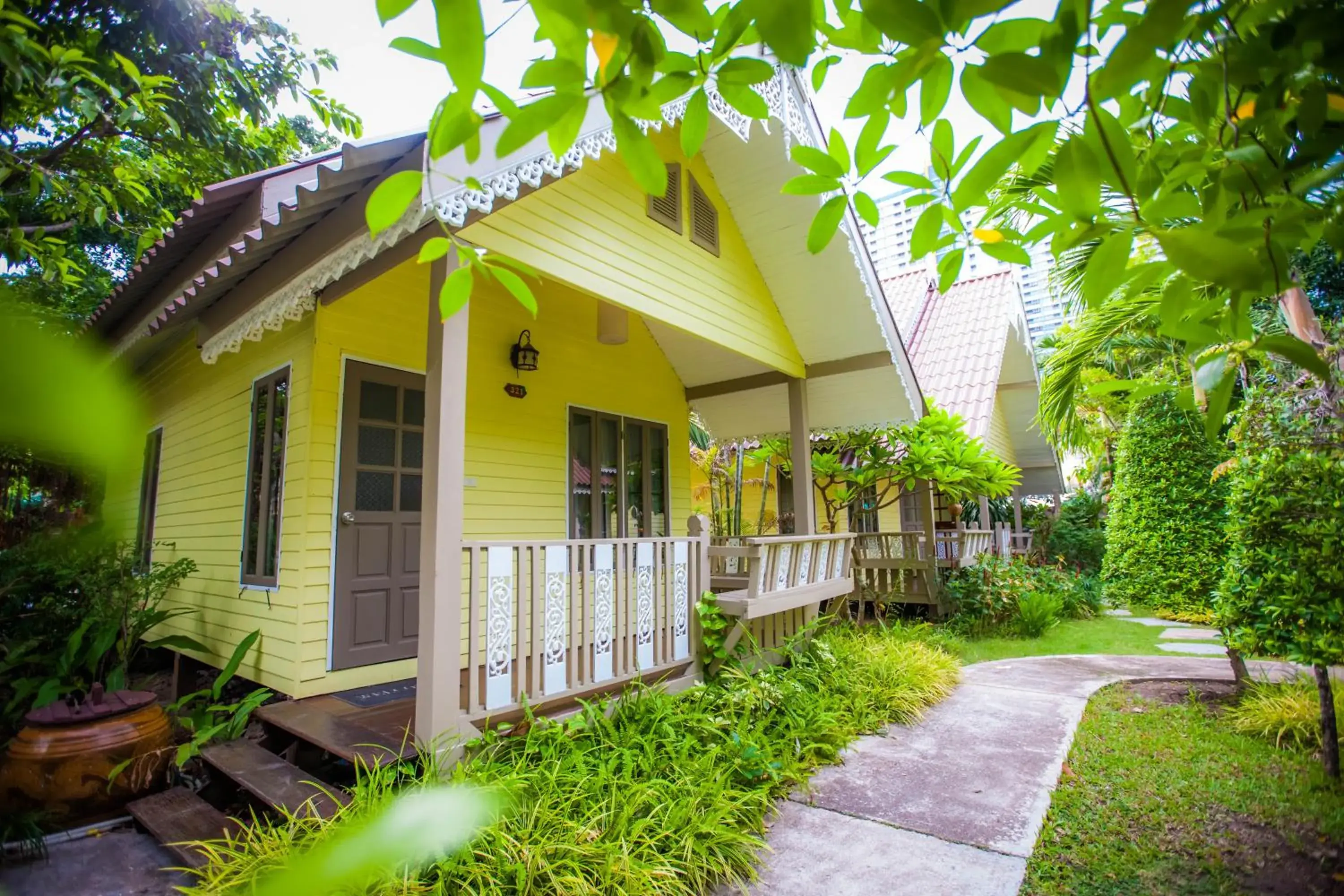 Balcony/Terrace, Property Building in Natural Park Resort