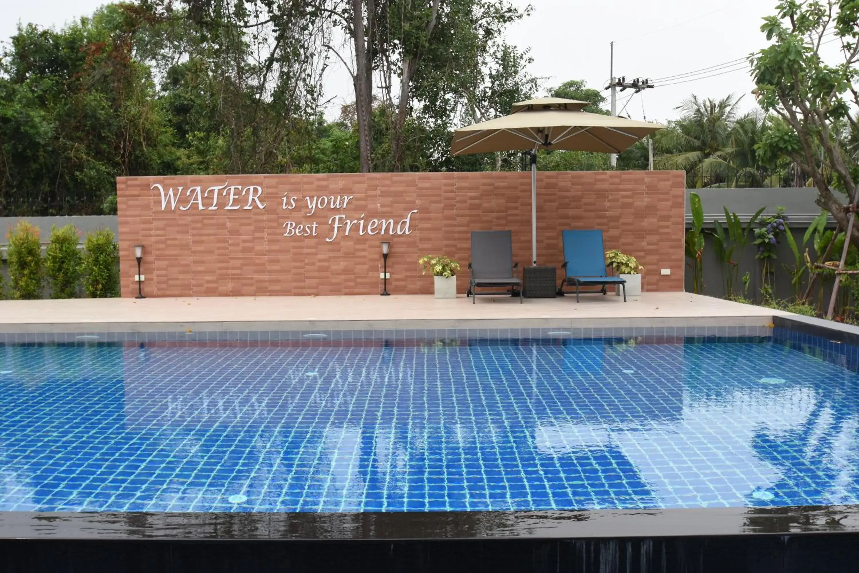 Swimming Pool in Natural Park Resort