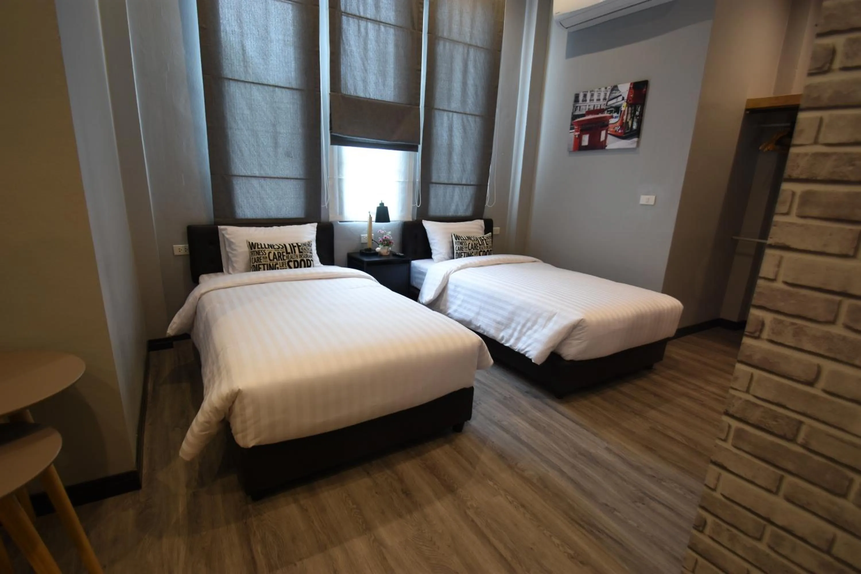 Bed in Natural Park Resort Pattaya