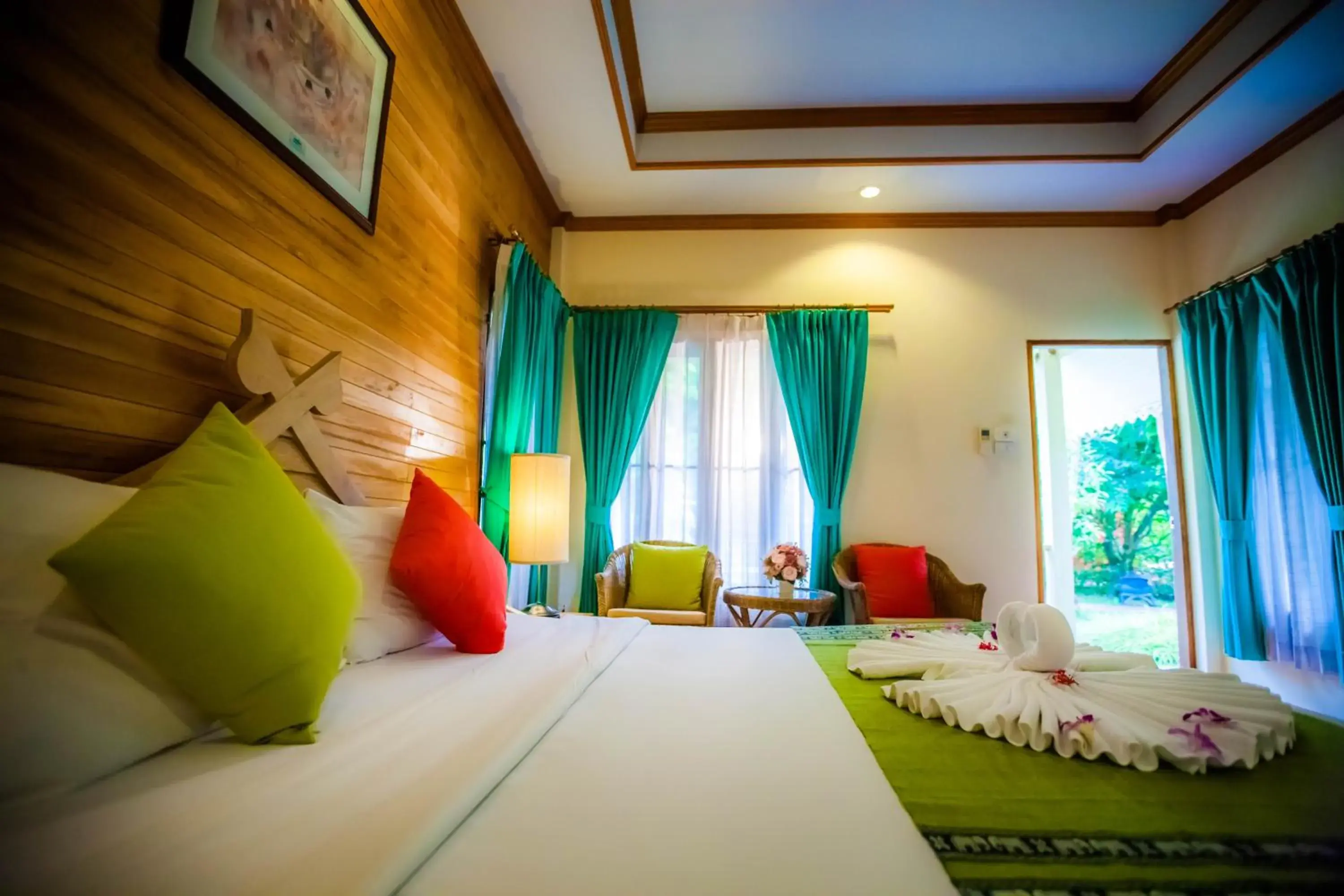 Bedroom, Bed in Natural Park Resort