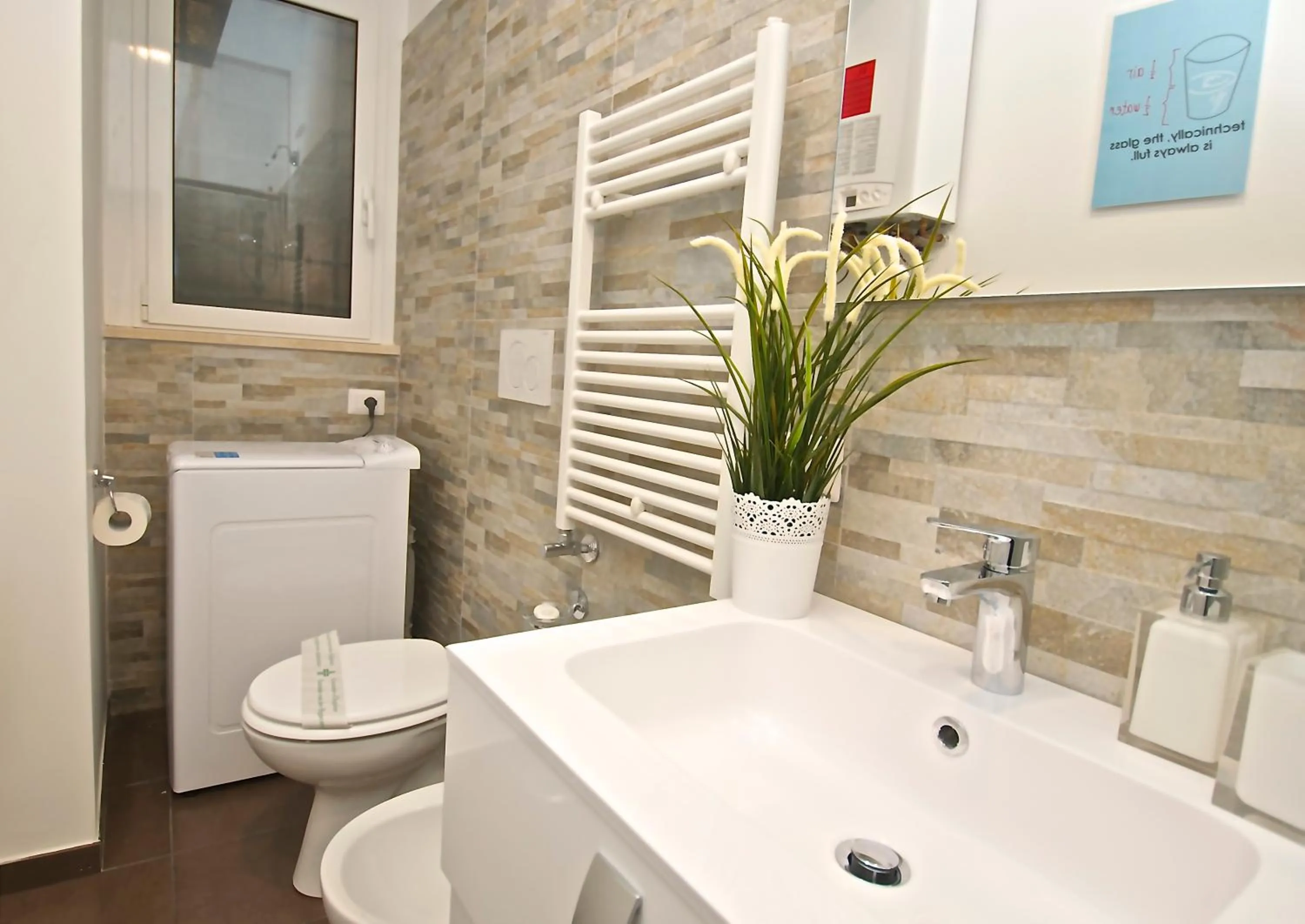 Bathroom in Flaminio Butterfly House