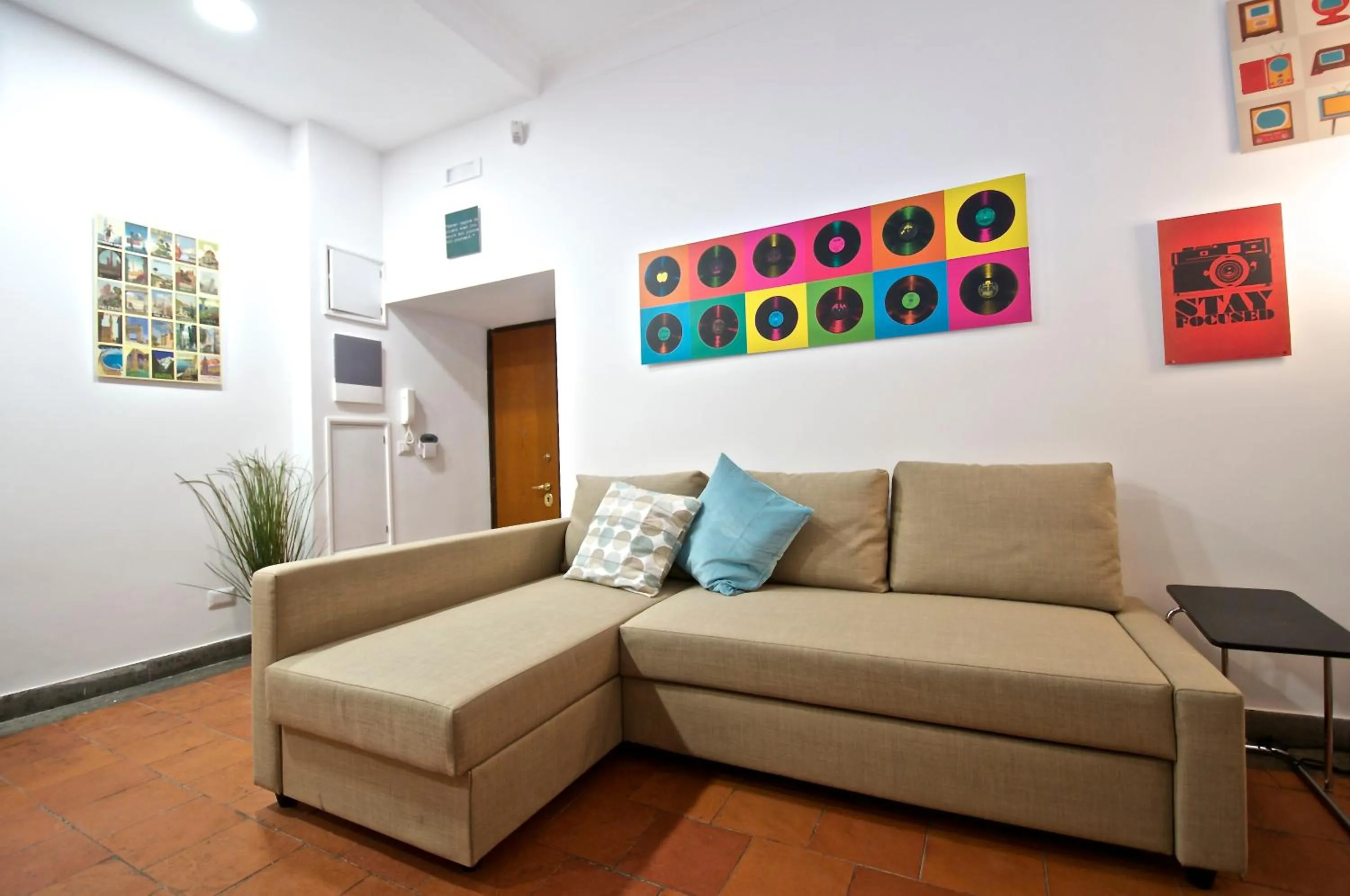 Living room in Flaminio Butterfly House