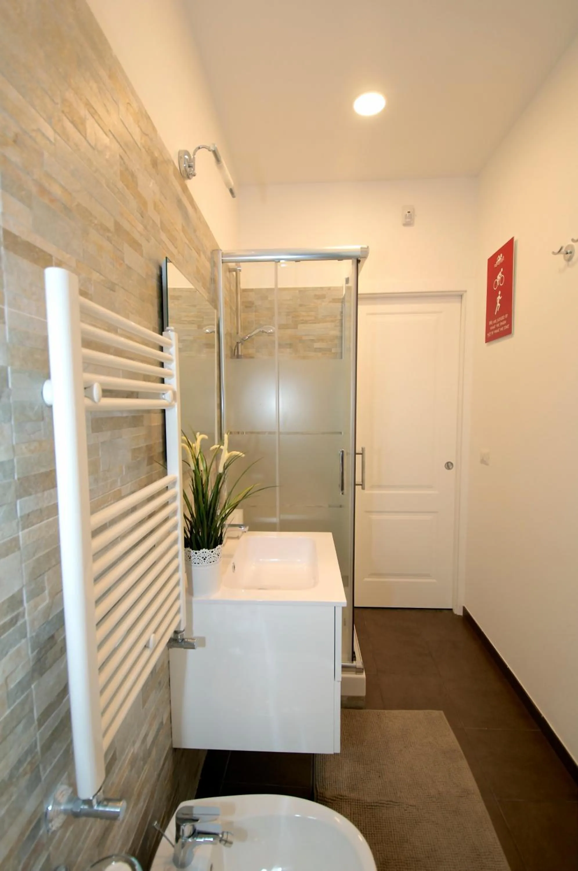 Bathroom in Flaminio Butterfly House