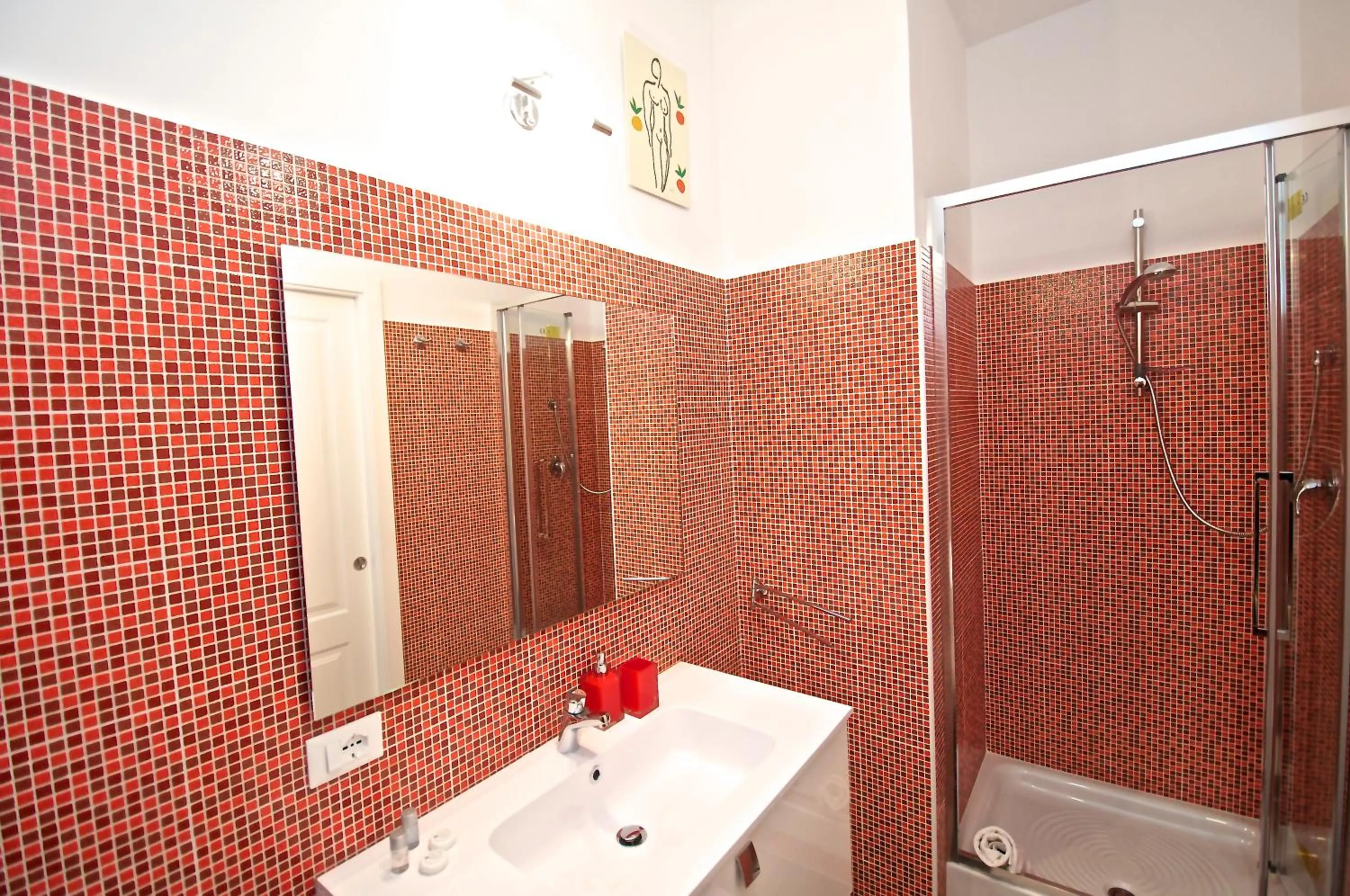 Bathroom in Flaminio Butterfly House