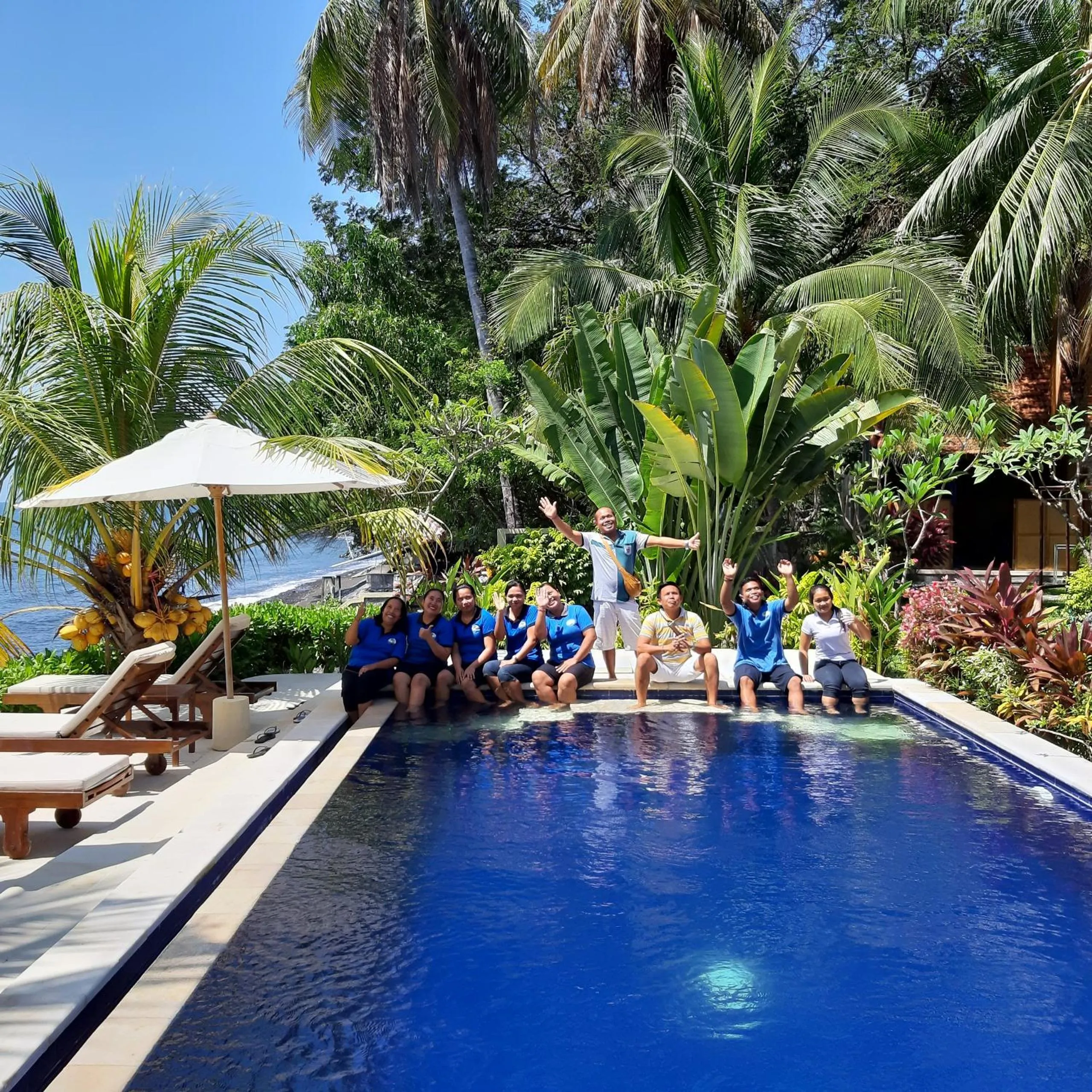 People in Alam Mimpi Bali