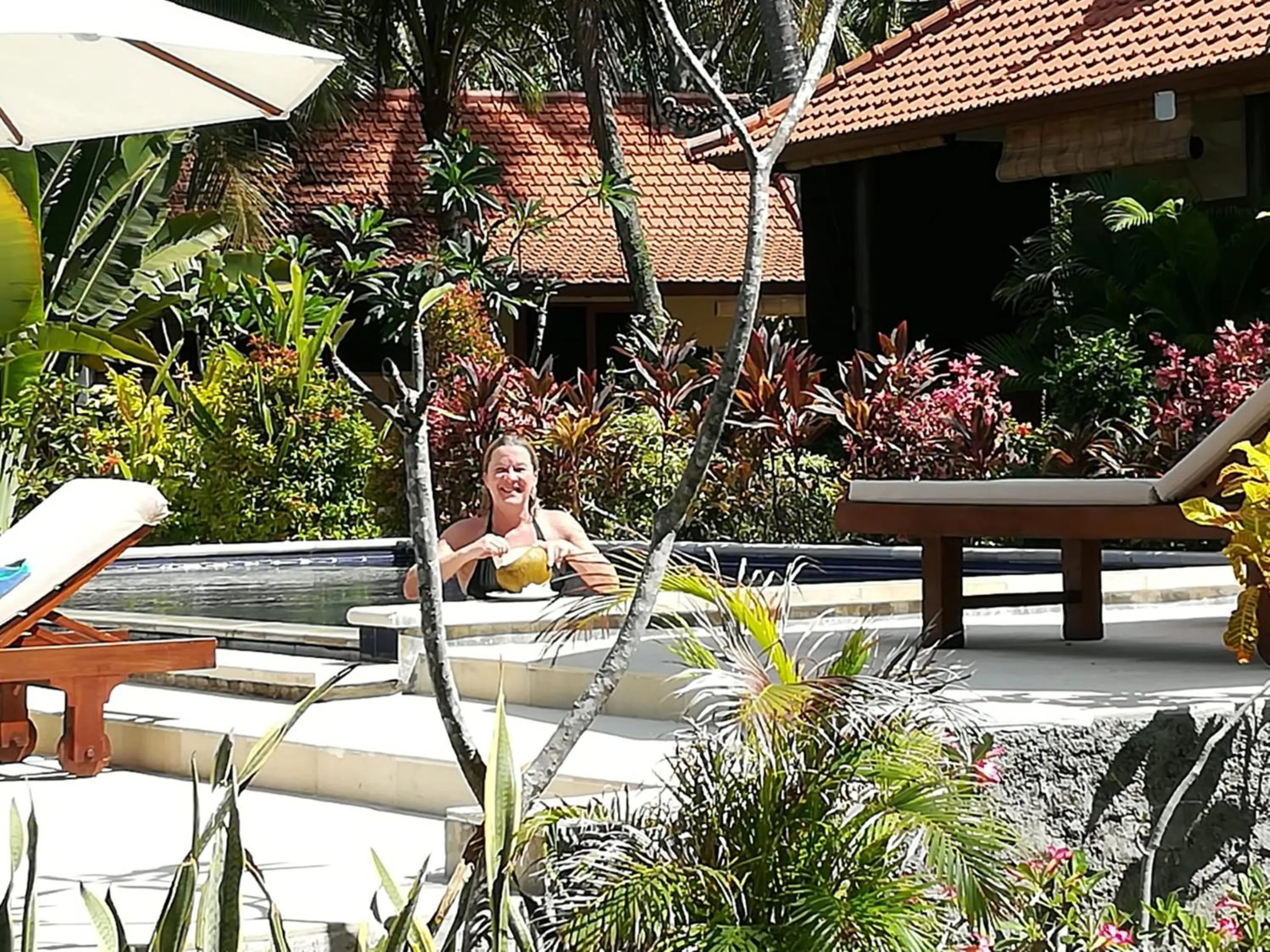 Swimming pool in Alam Mimpi Bali