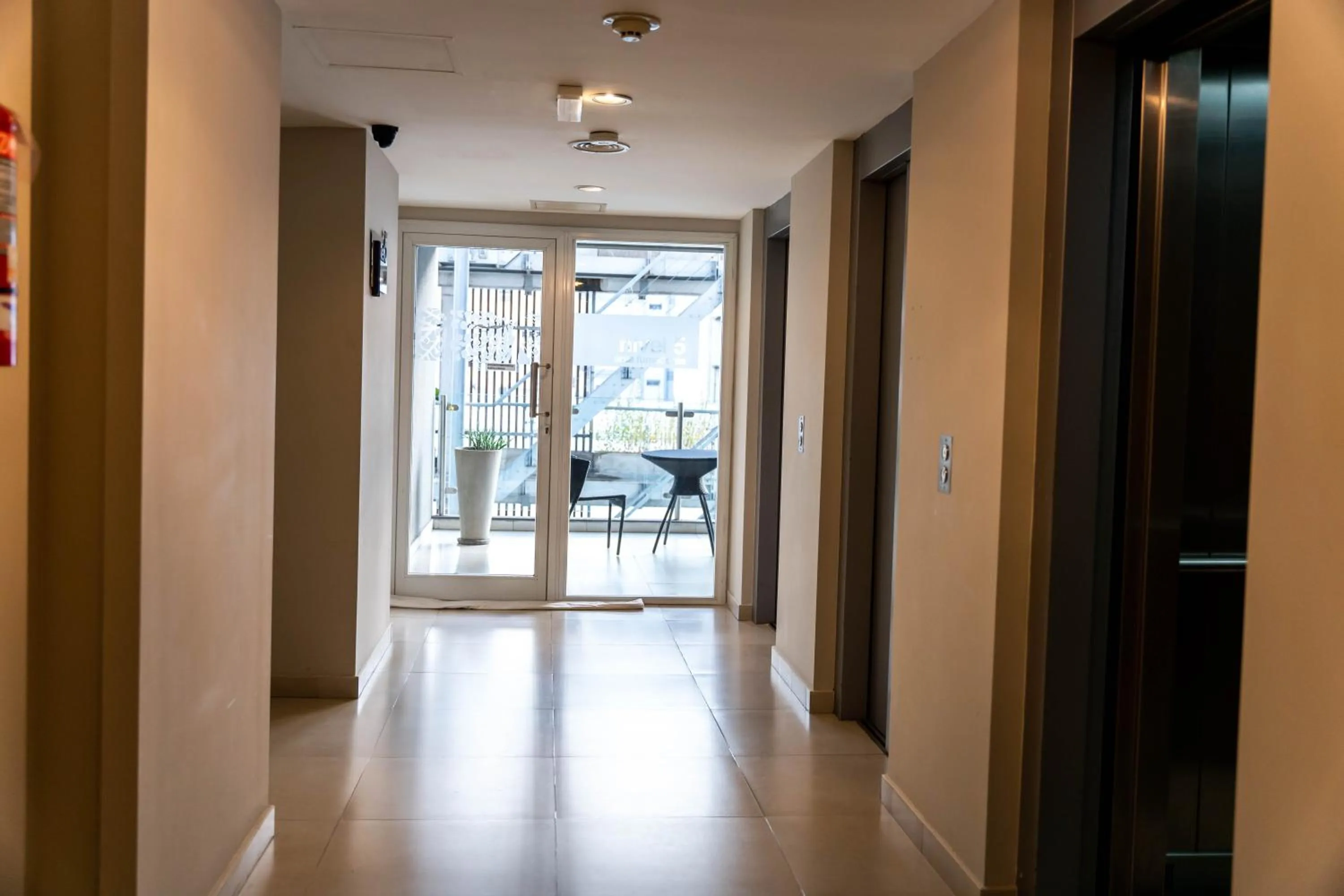 Inner courtyard view in O2 Hotel Mar del Plata