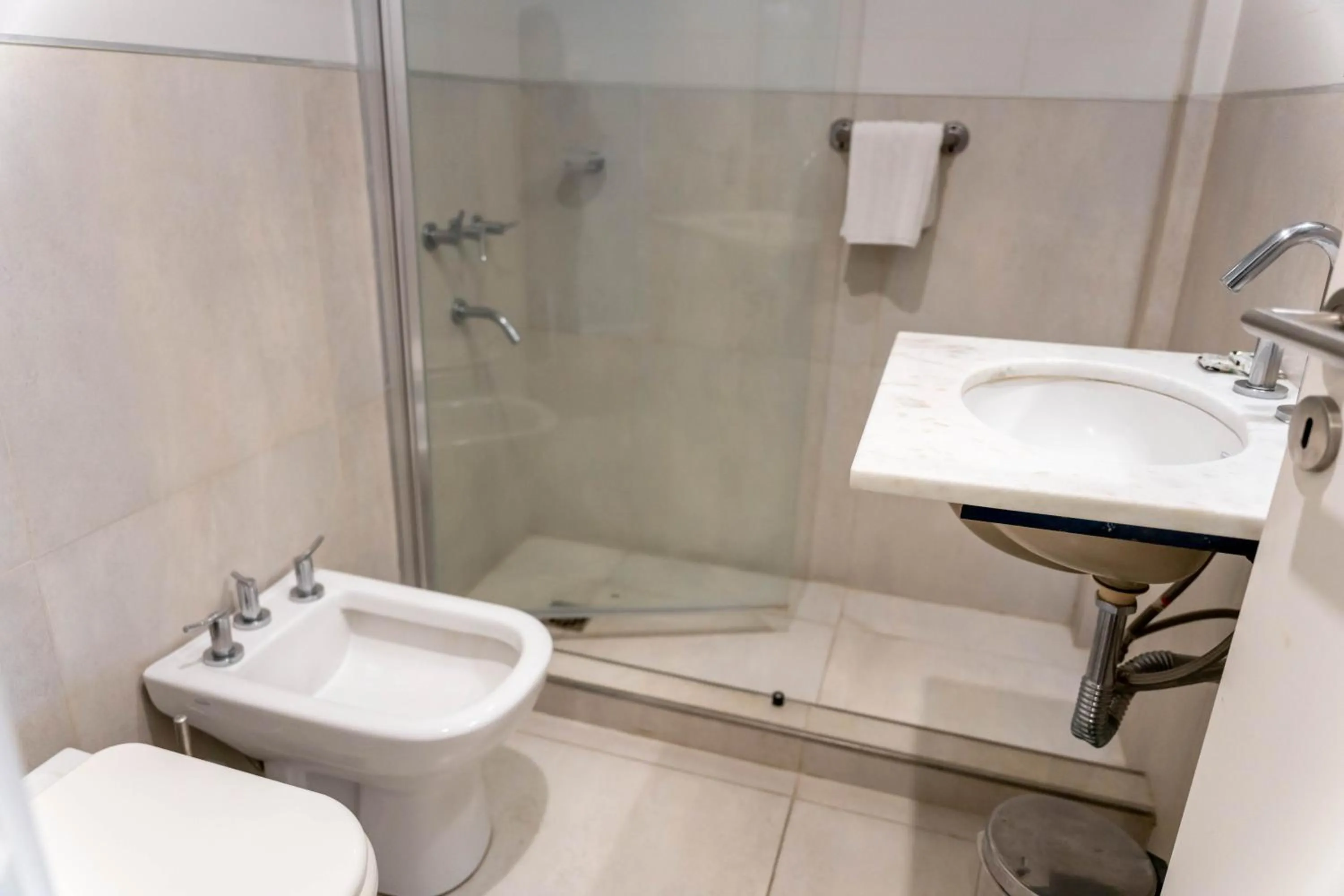 Bathroom in O2 Hotel Mar del Plata