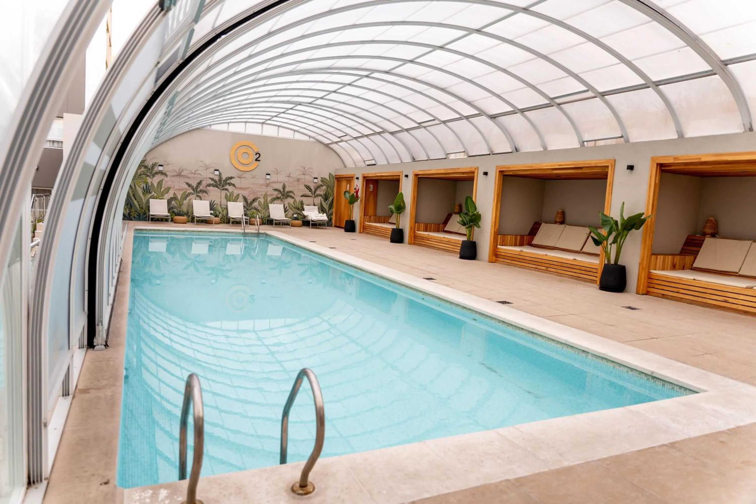 Swimming pool in O2 Hotel Mar del Plata