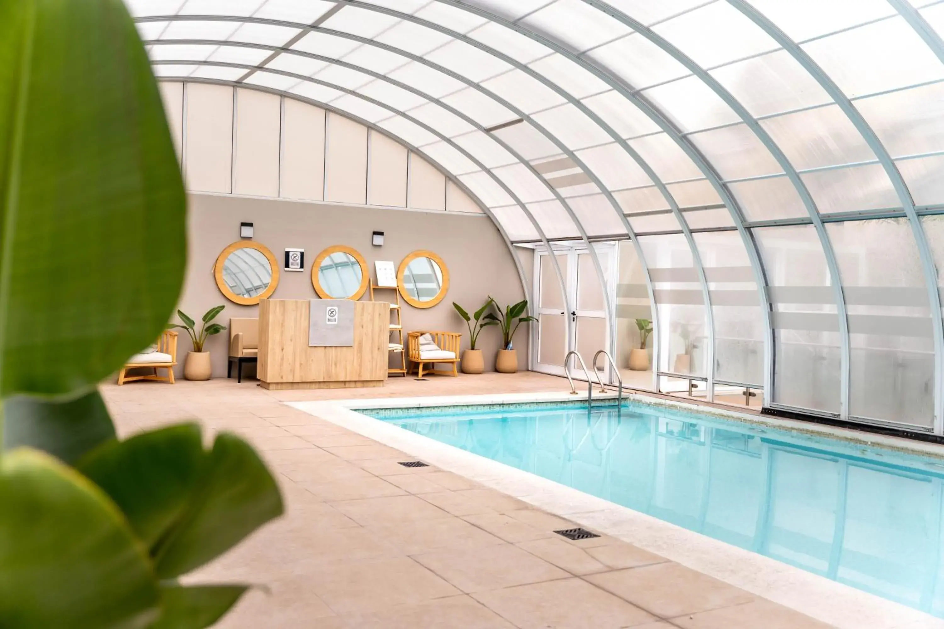 Pool view in O2 Hotel Mar del Plata Pool view in O2 Hotel Mar del Plata