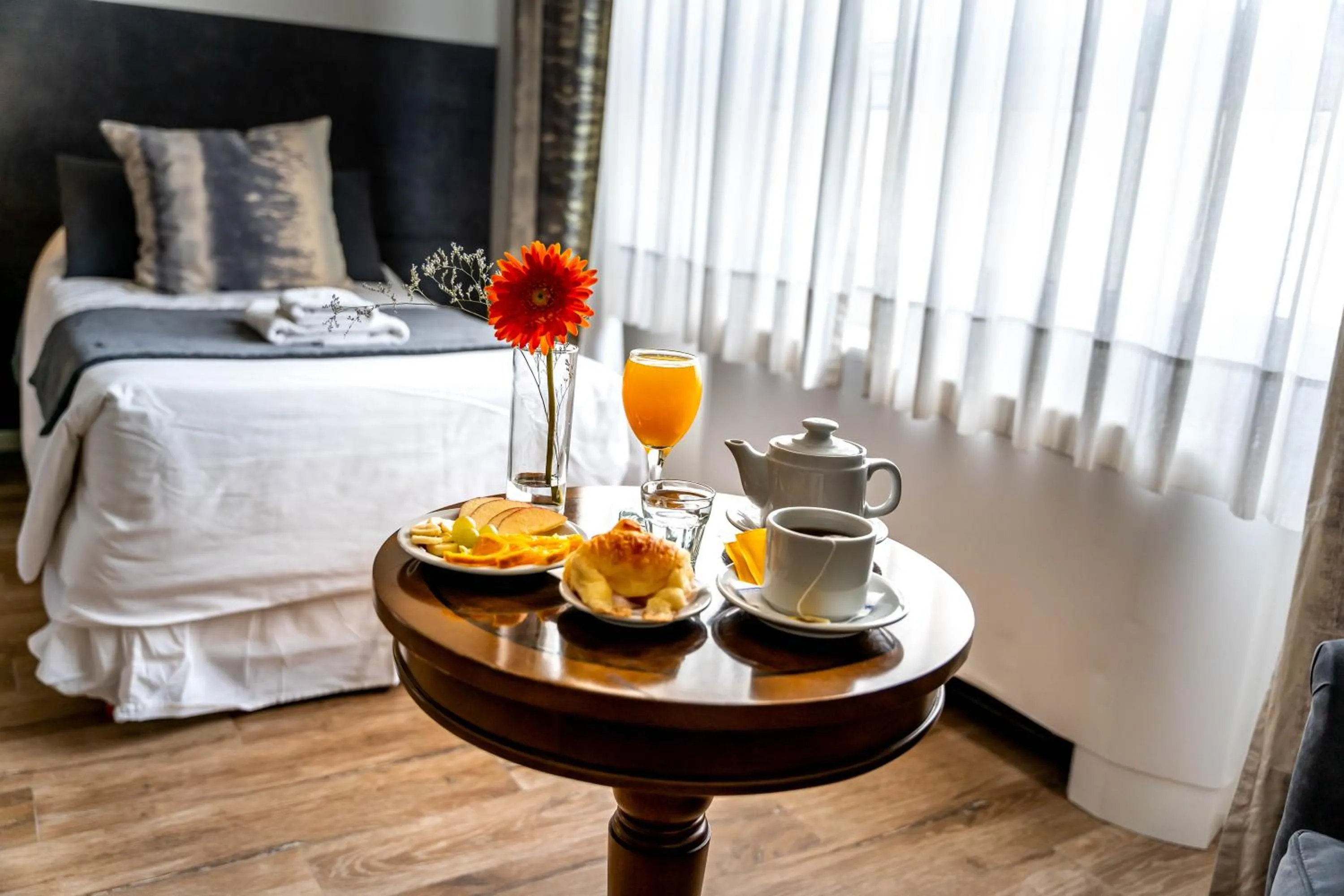 Breakfast, Bed in O2 Hotel Mar del Plata