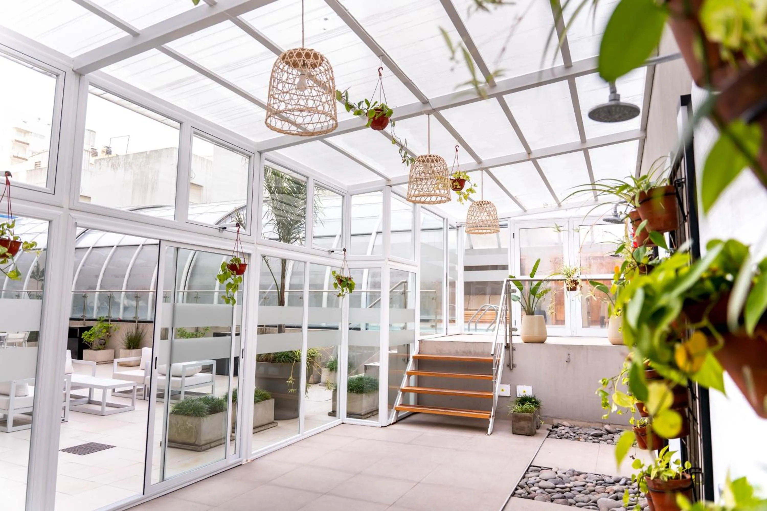 Garden in O2 Hotel Mar del Plata