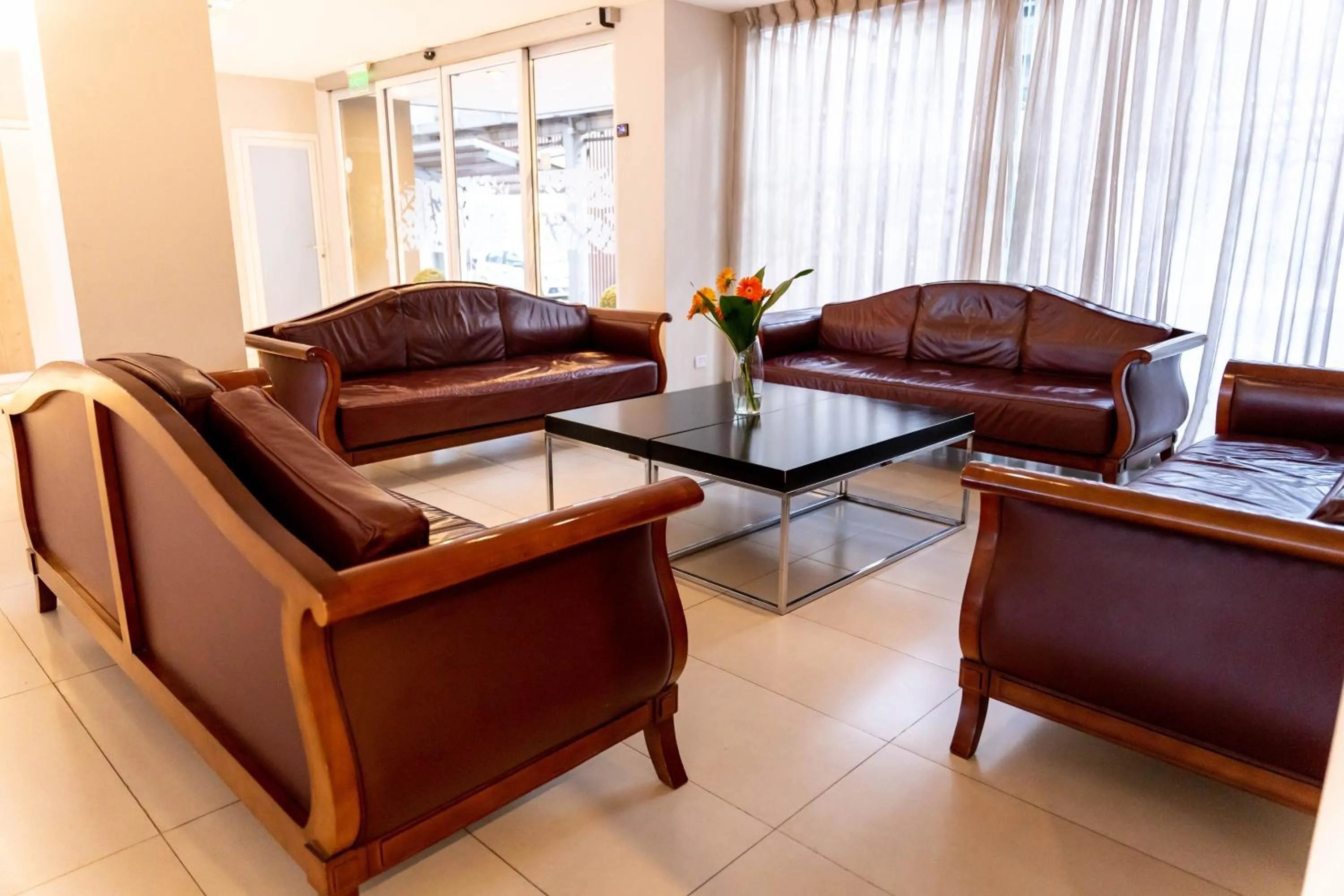 Living room in O2 Hotel Mar del Plata