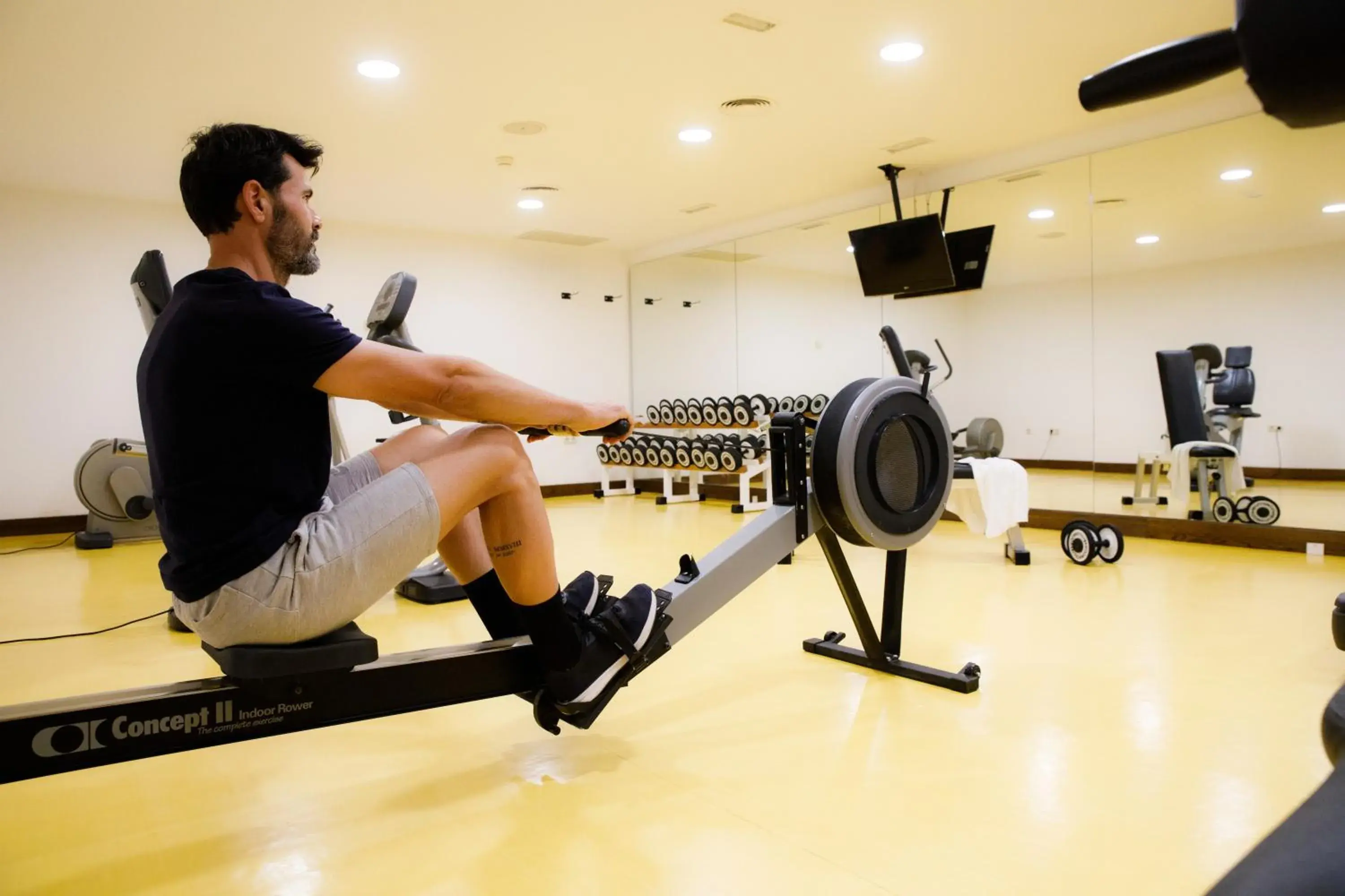 Fitness centre/facilities in CM Mallorca Palace - Only Adults Fitness centre/facilities in CM Mallorca Palace - Only Adults