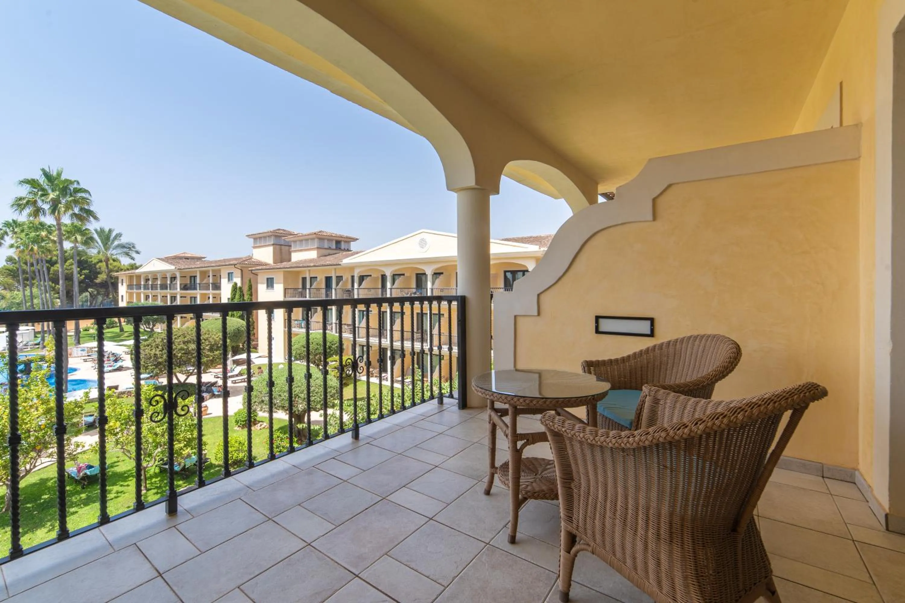 Balcony/Terrace in CM Mallorca Palace - Only Adults