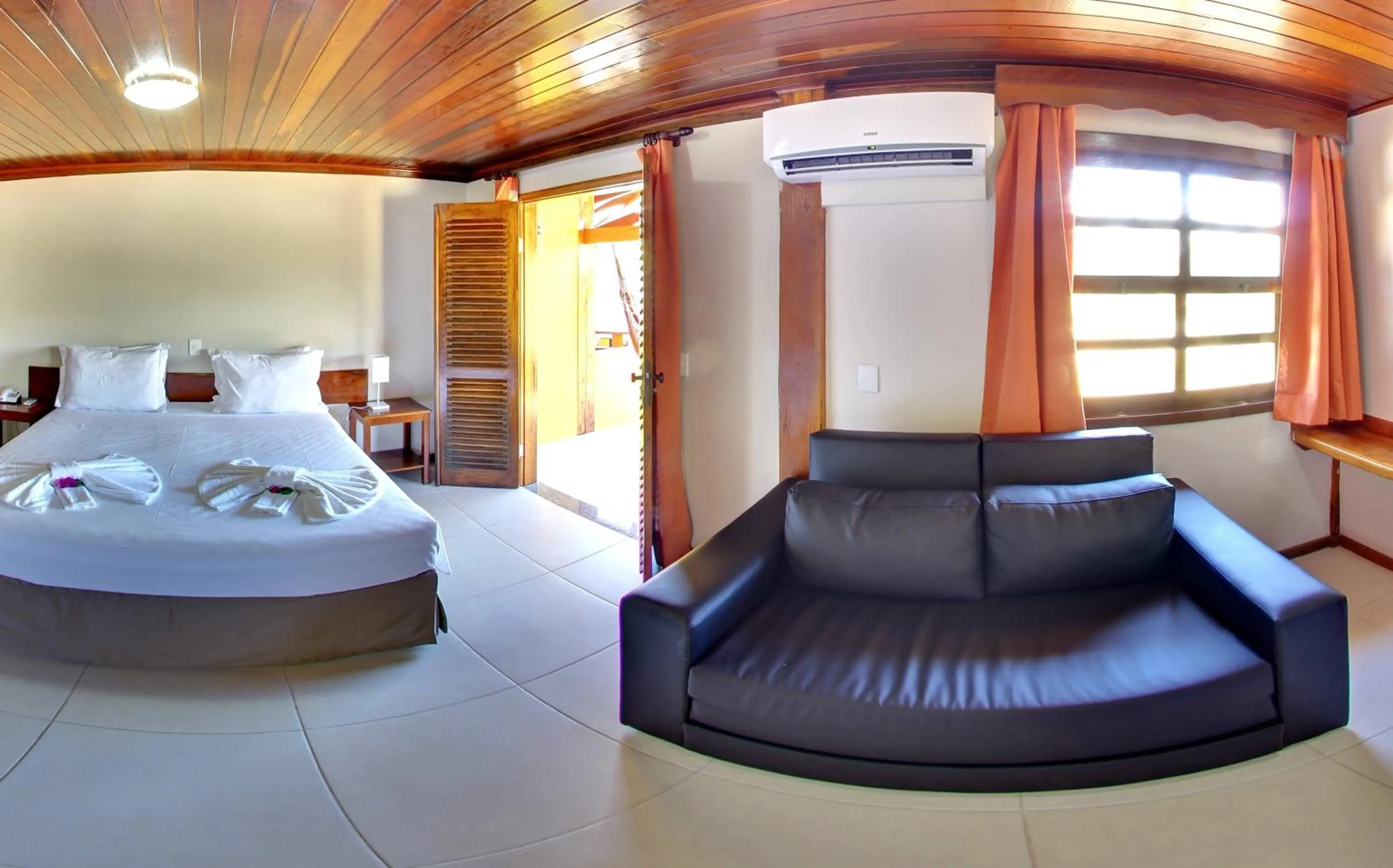 Bed in Makaira Beach Resort