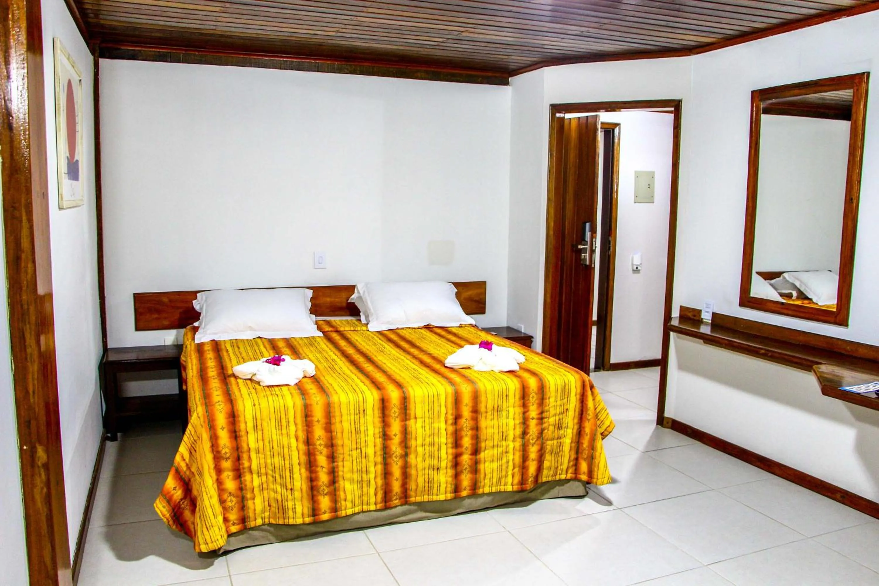 Bed in Makaira Beach Resort