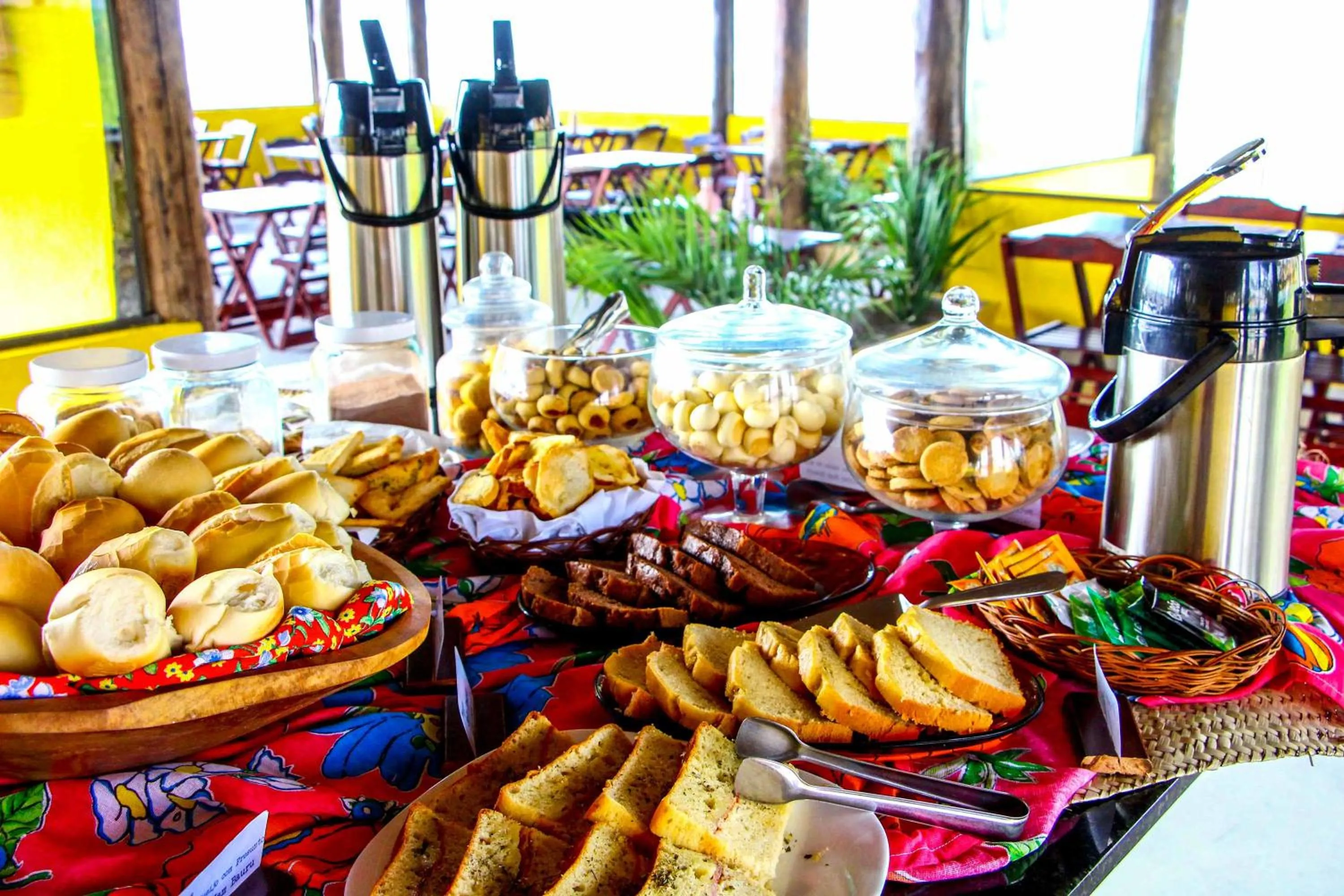 Continental breakfast in Makaira Beach Resort