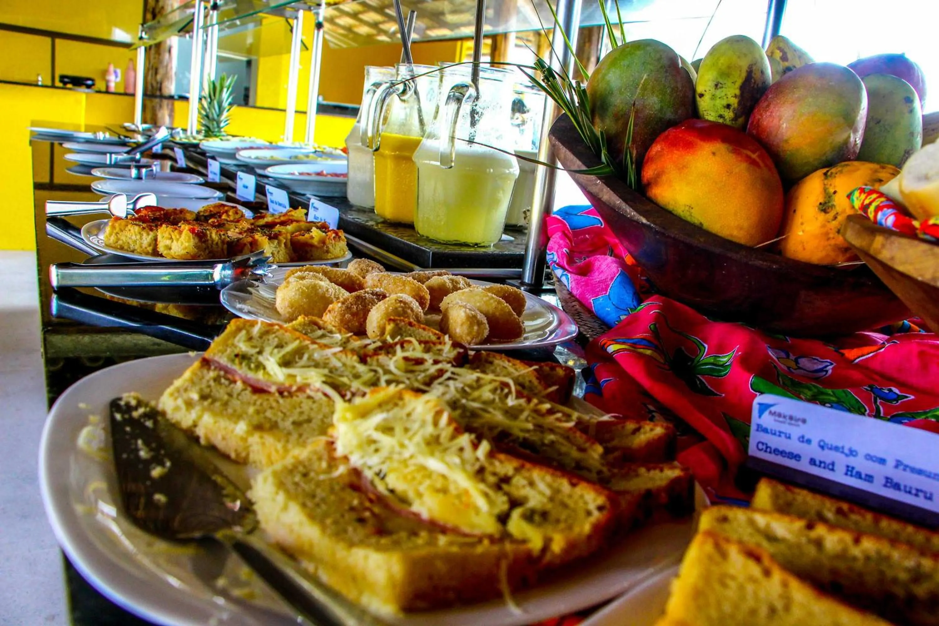 Continental breakfast in Makaira Beach Resort