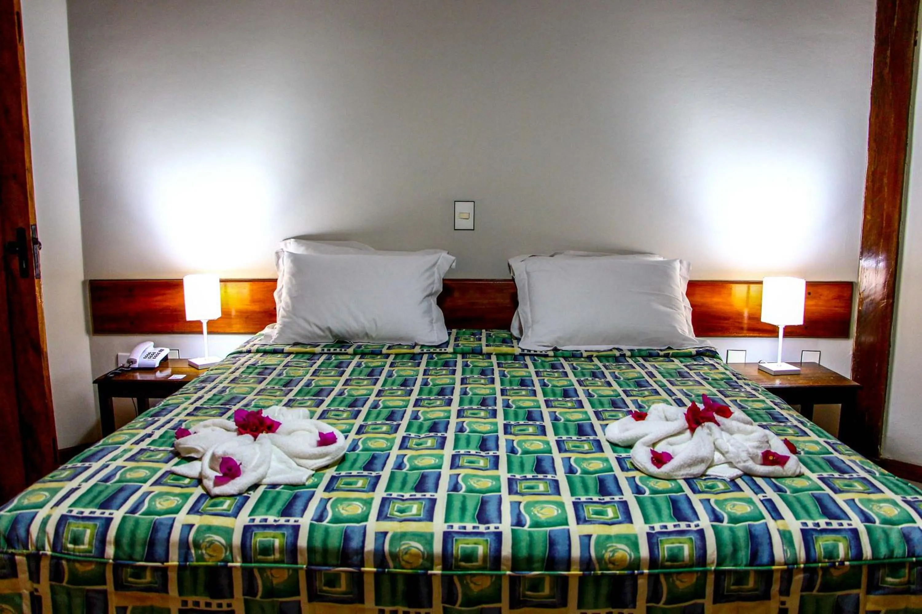 Bed in Makaira Beach Resort