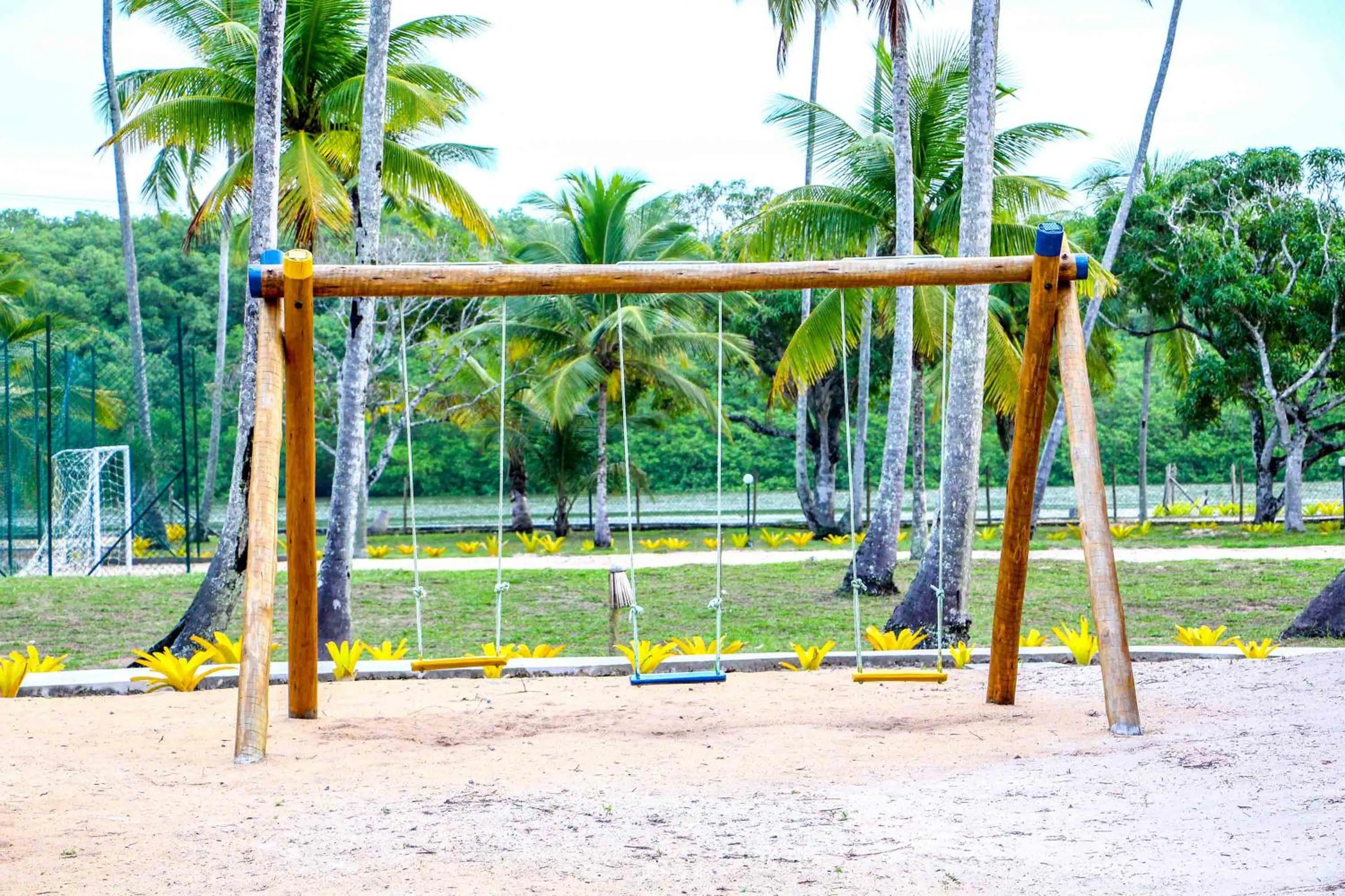 Children play ground in Makaira Beach Resort