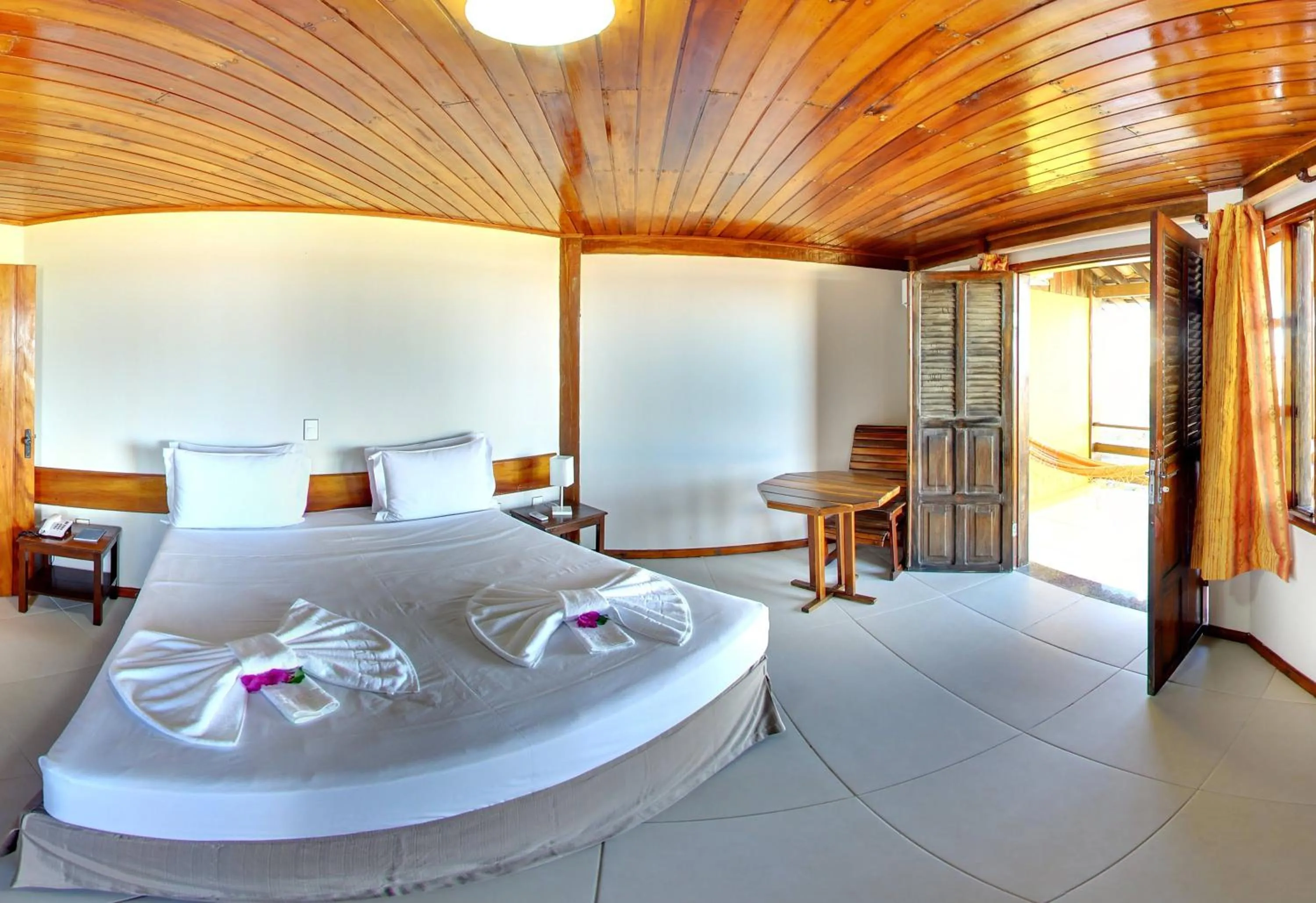 Bed in Makaira Beach Resort