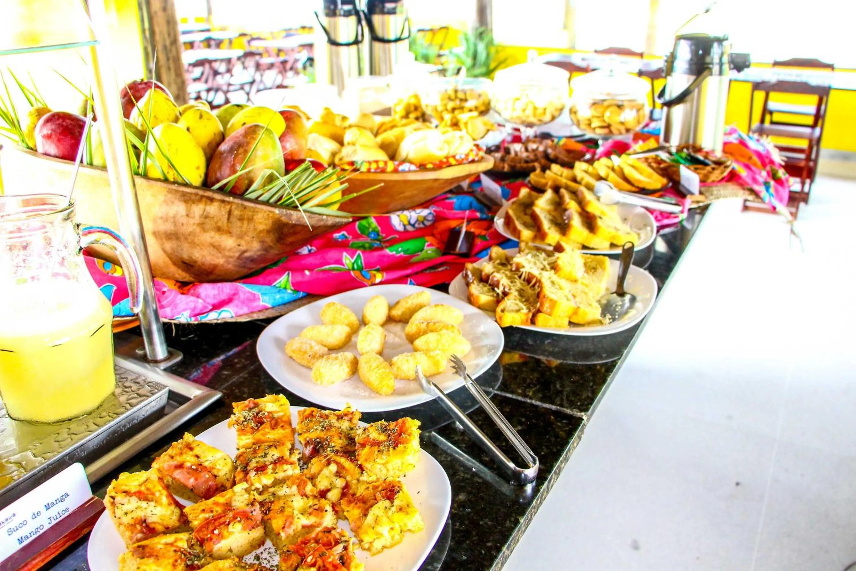 Continental breakfast in Makaira Beach Resort