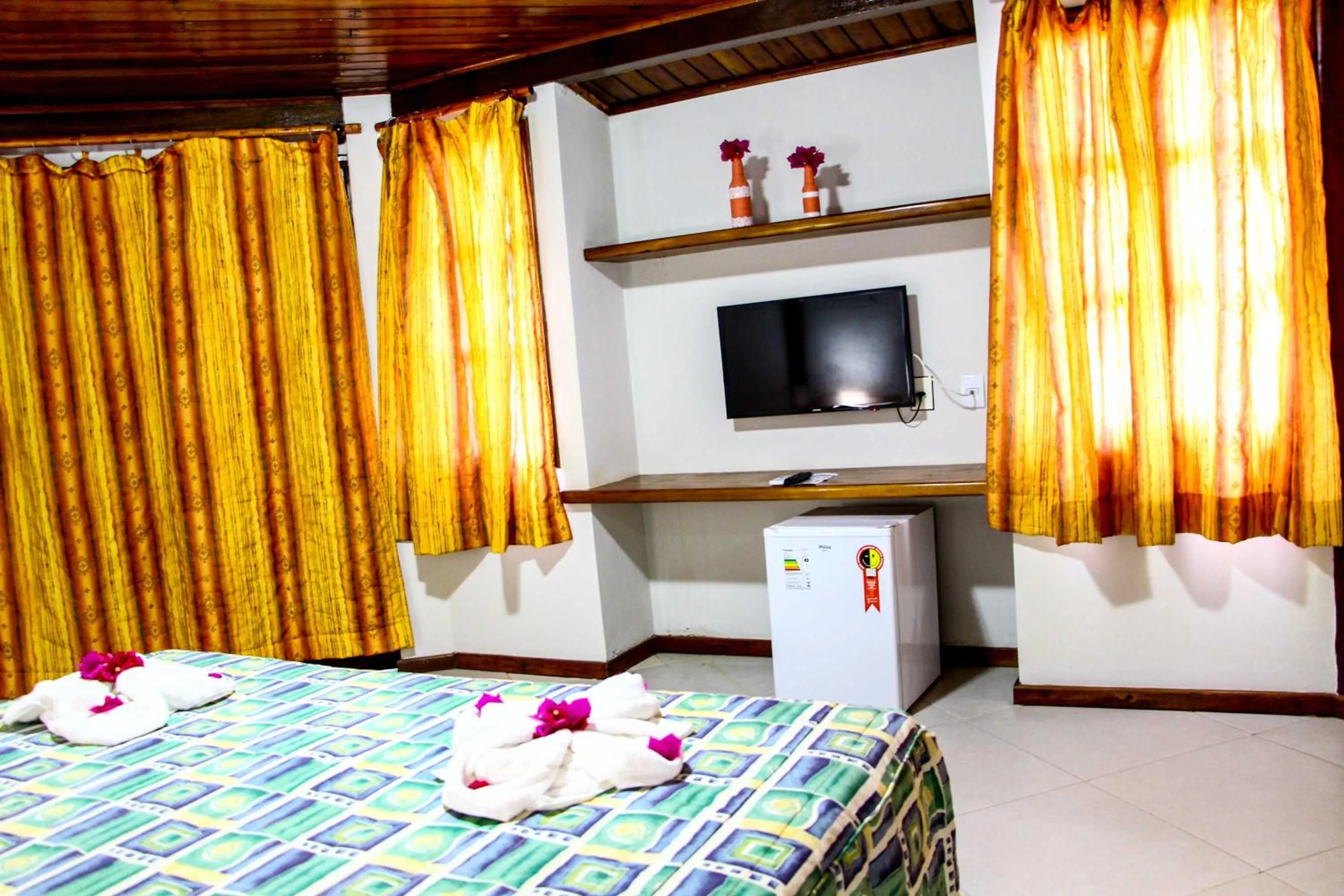 TV and multimedia, Bed in Makaira Beach Resort