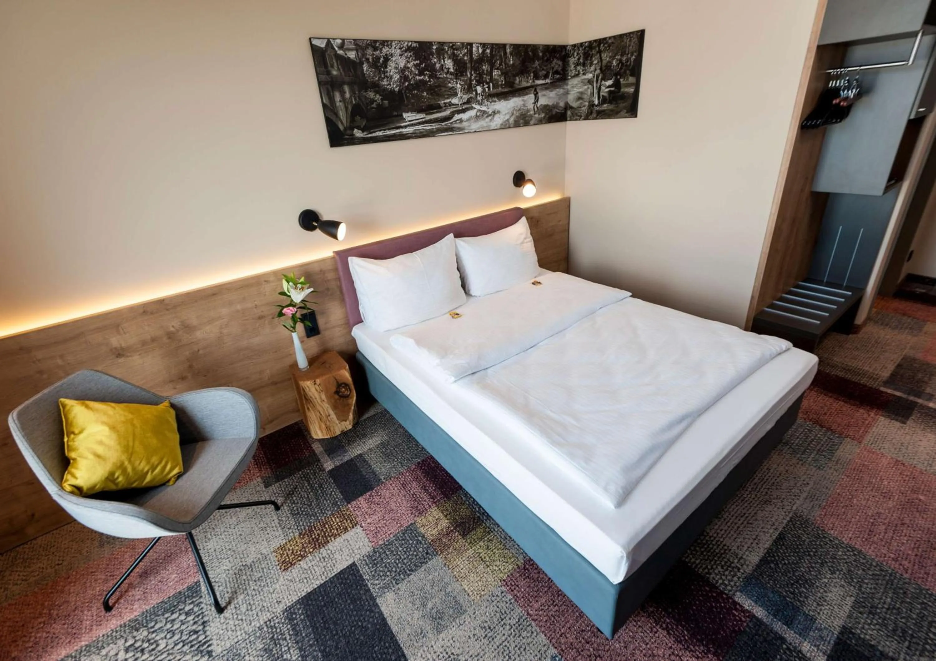 Bedroom, Bed in BEST WESTERN Hotel The K Unterföhring