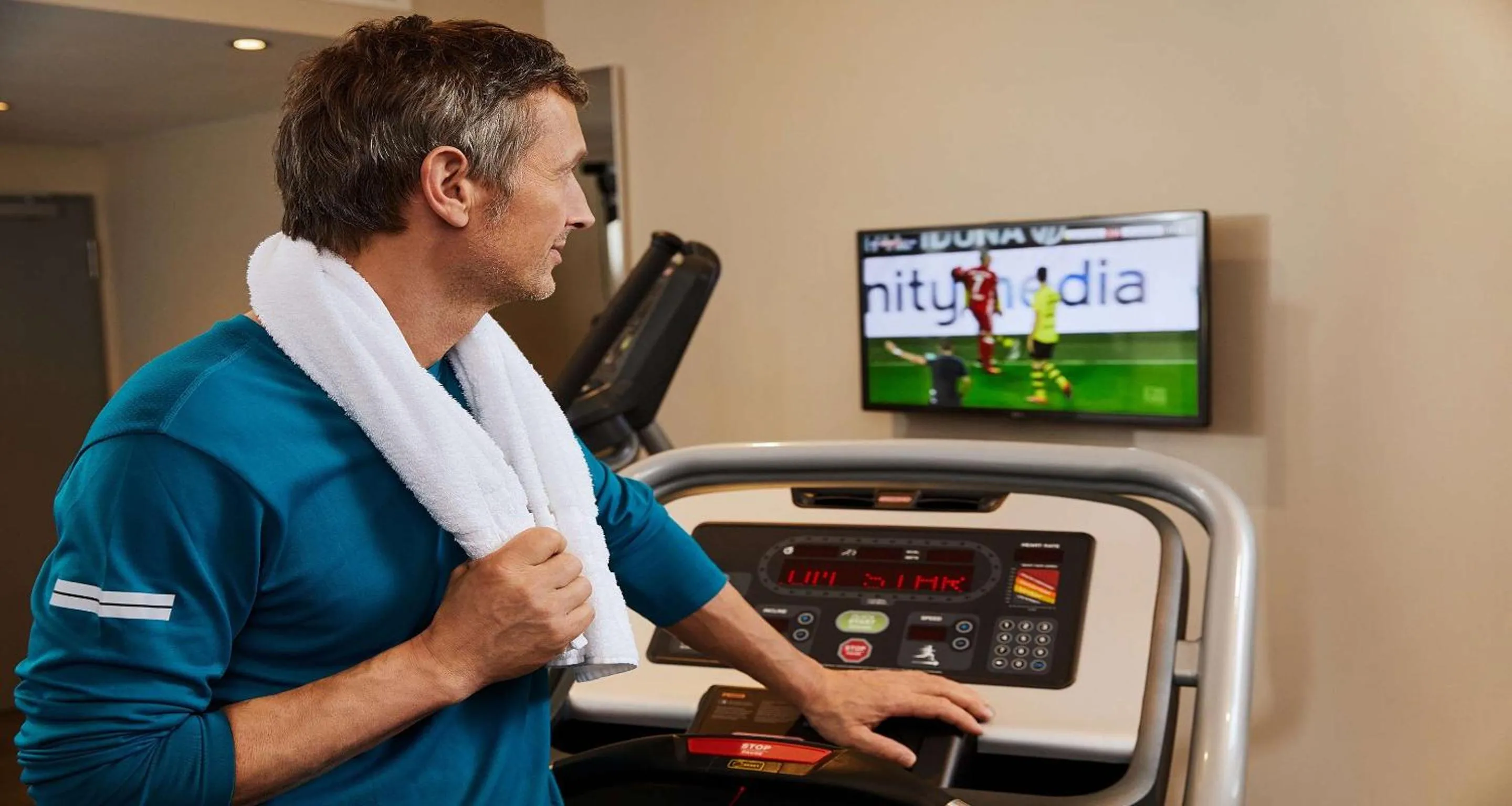 Fitness centre/facilities in BEST WESTERN Hotel The K Unterföhring