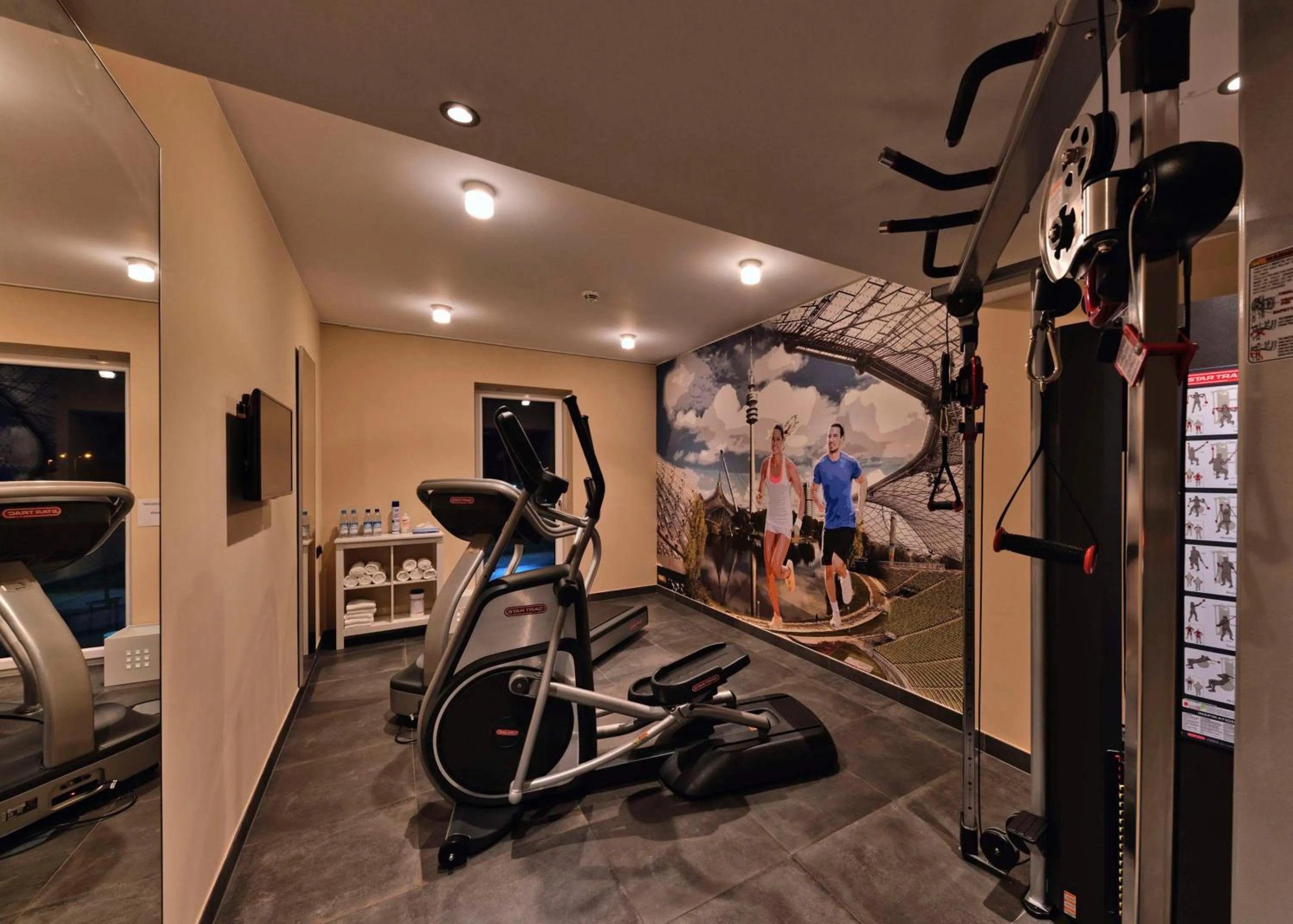 Fitness centre/facilities in BEST WESTERN Hotel The K Unterföhring