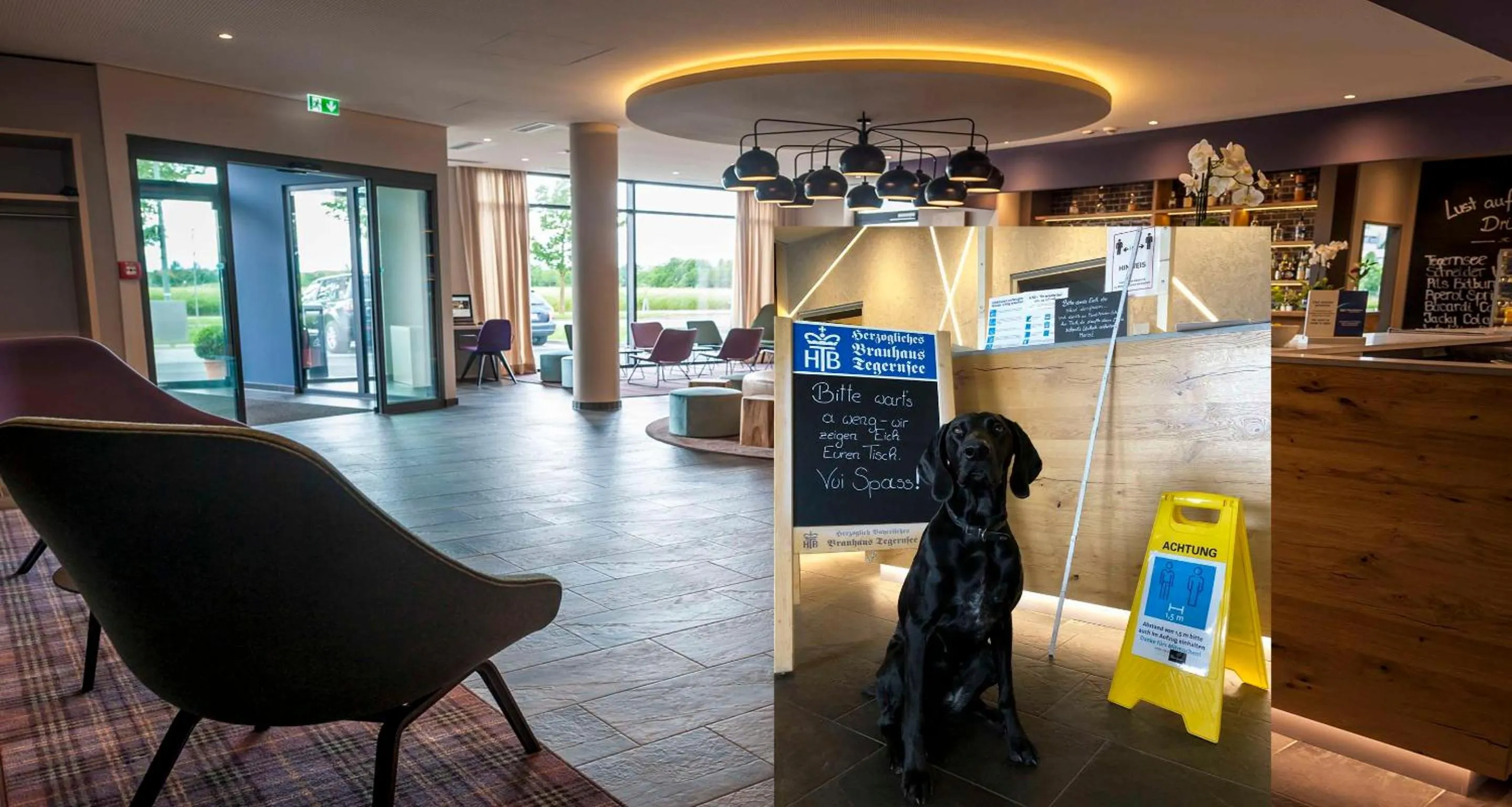 Lobby or reception in BEST WESTERN Hotel The K Unterföhring