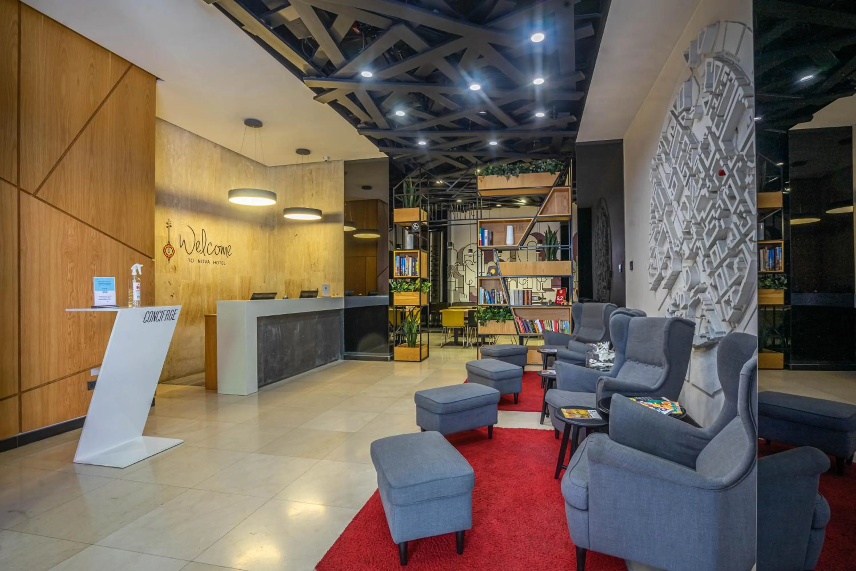 Lobby or reception in Nova Hotel Yerevan