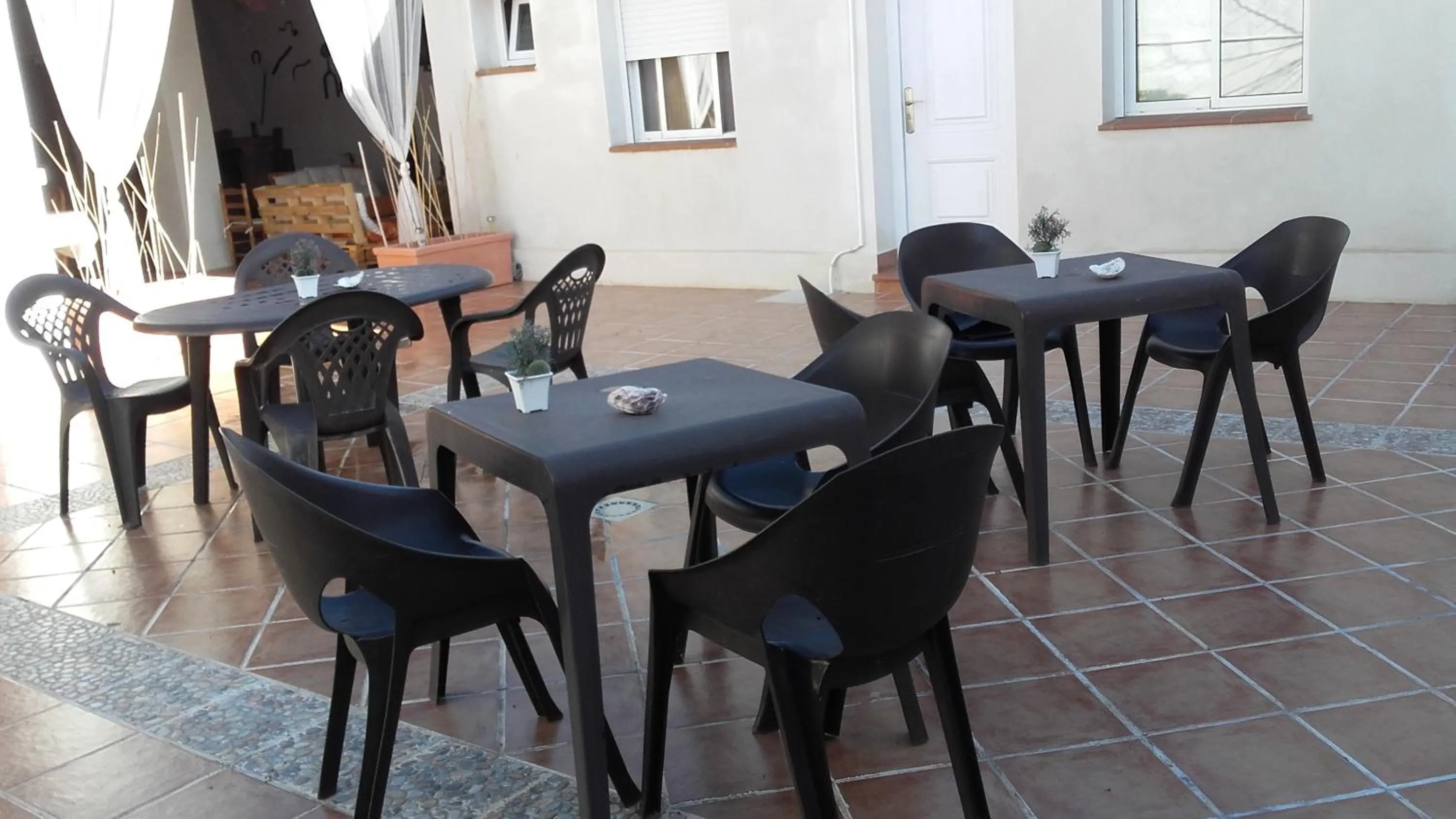 Seating area in La Llar de Laura