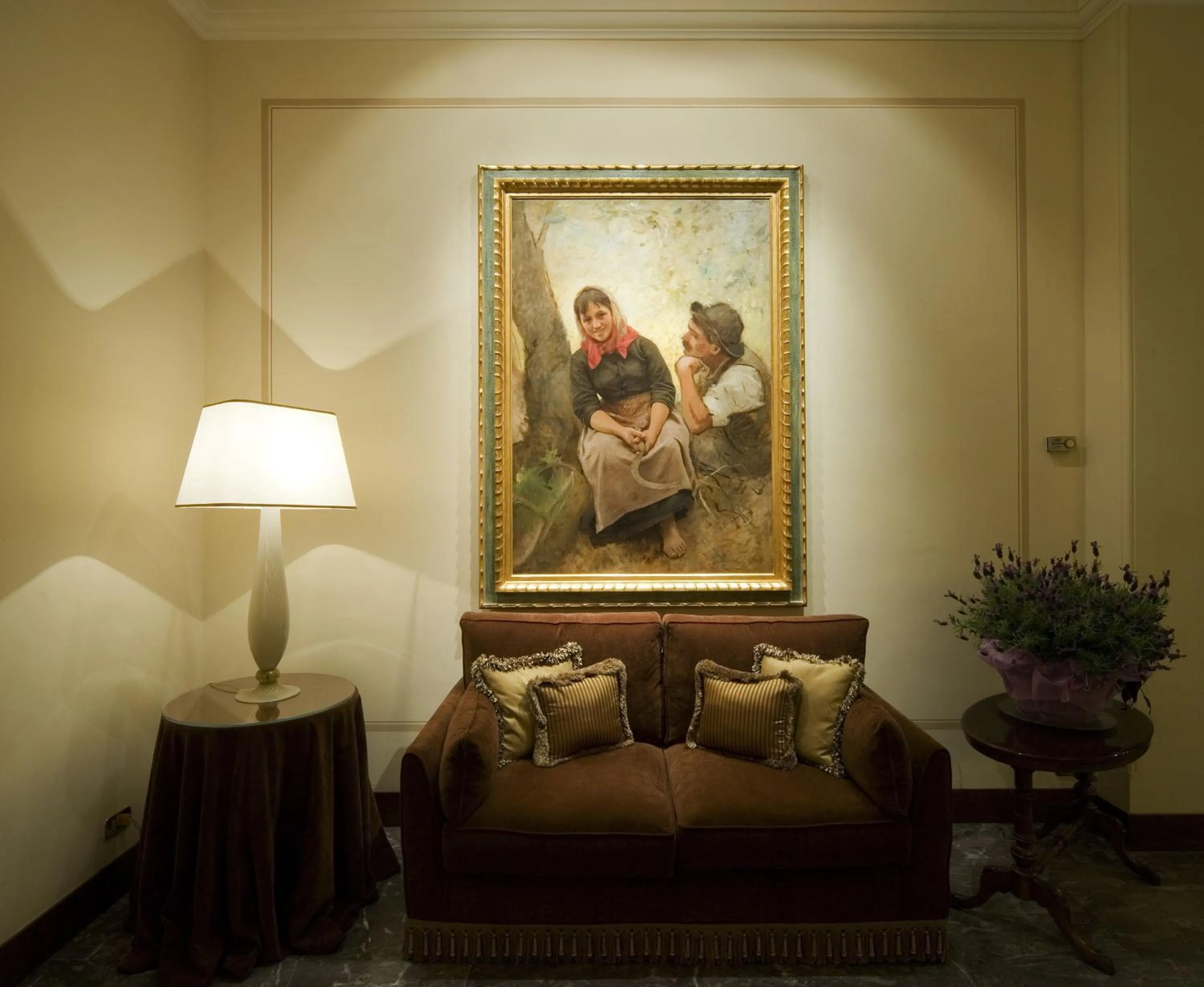 Decorative detail in Hotel Francia E Quirinale