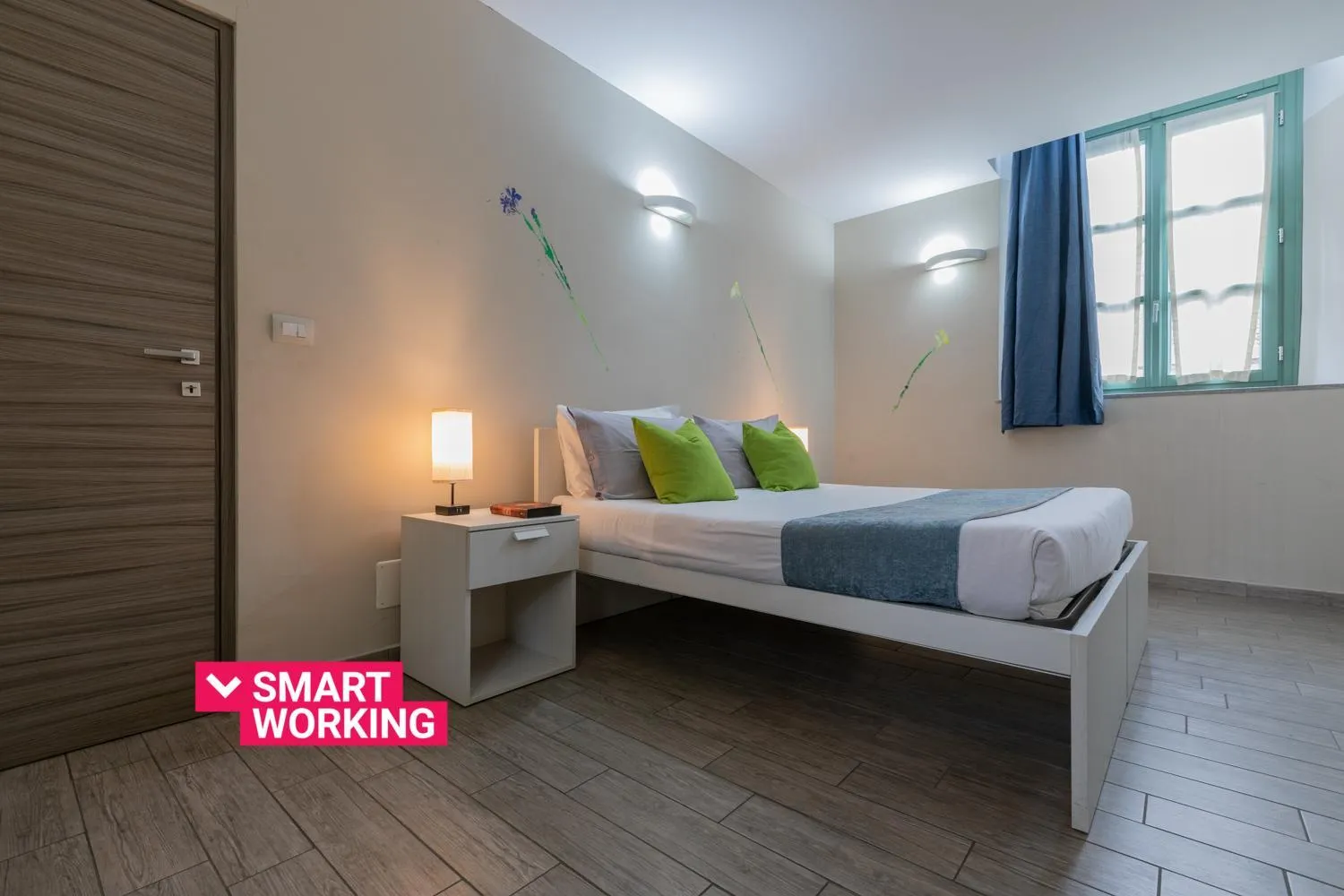 Bedroom, Bed in Housing Giulia