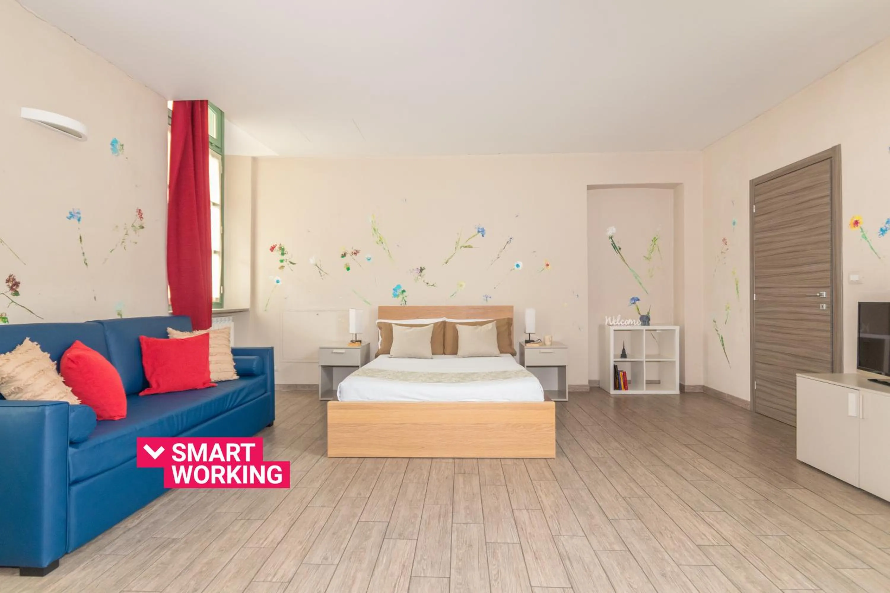 Bed in Housing Giulia