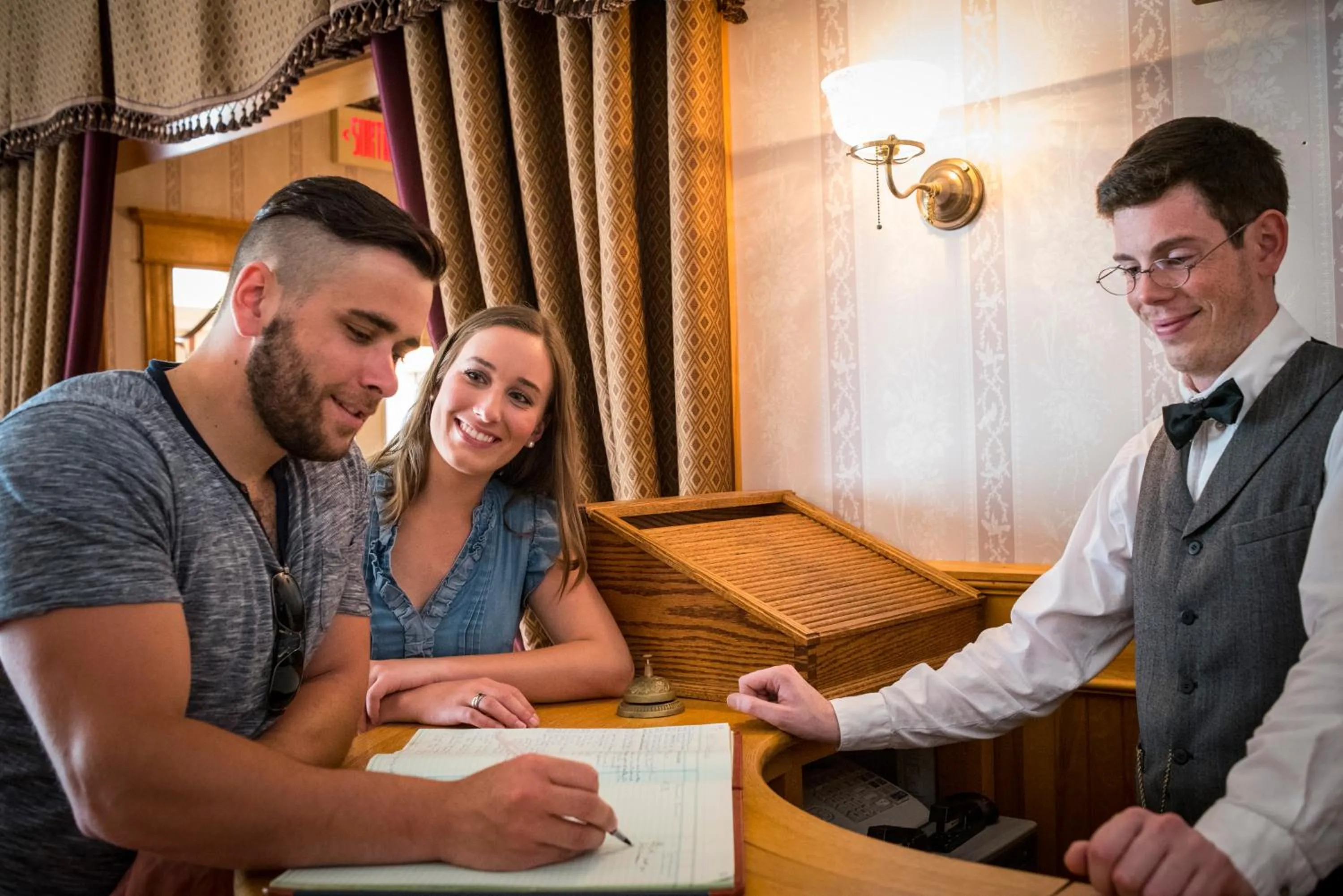 Lobby or reception in Hôtel Château Albert