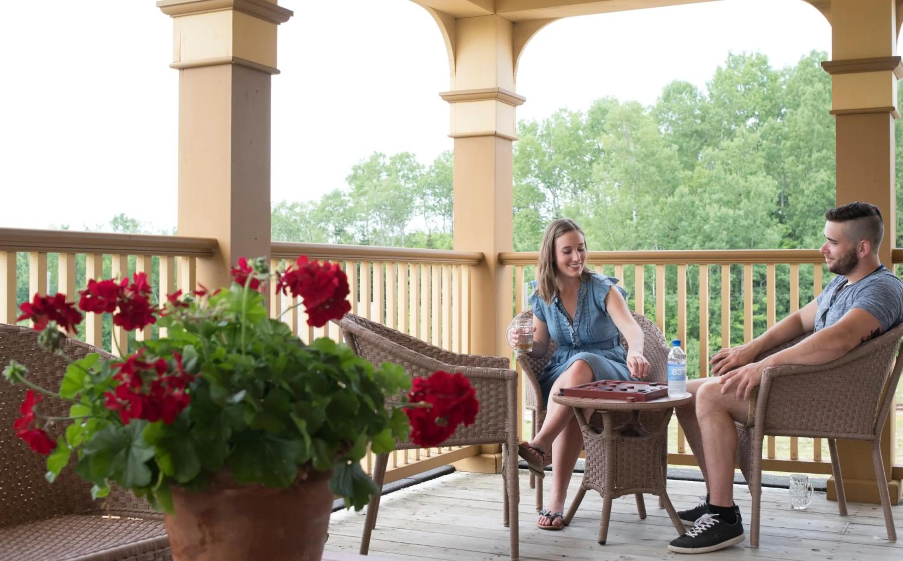 Balcony/Terrace in Hôtel Château Albert