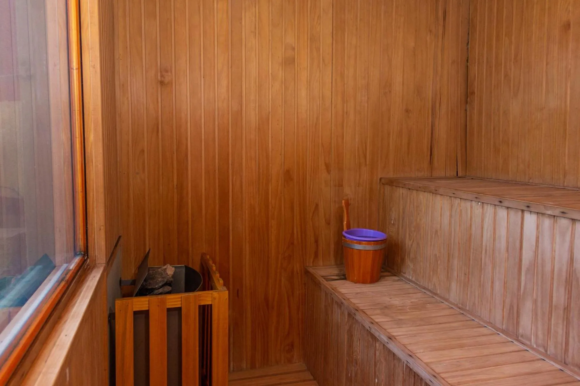 Sauna in Bagu Azul Obera
