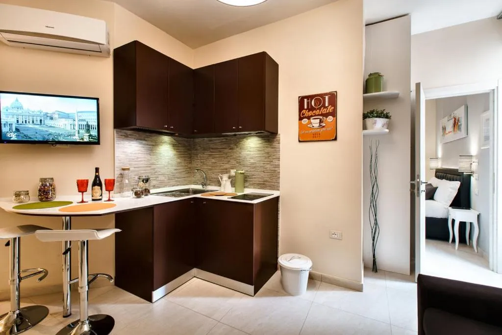 Kitchen or kitchenette in Guest House Grazioli