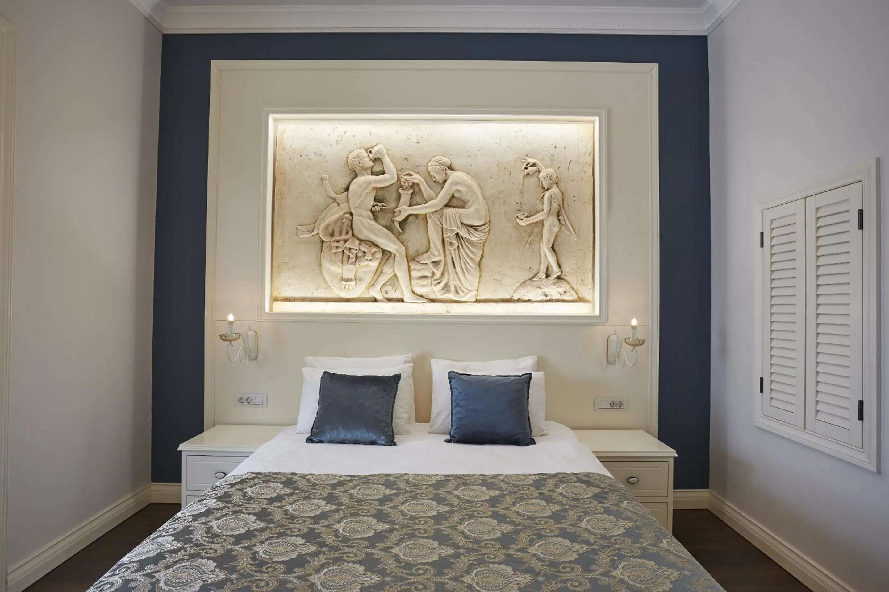 Bed in Vinifera Ephesus Hotel