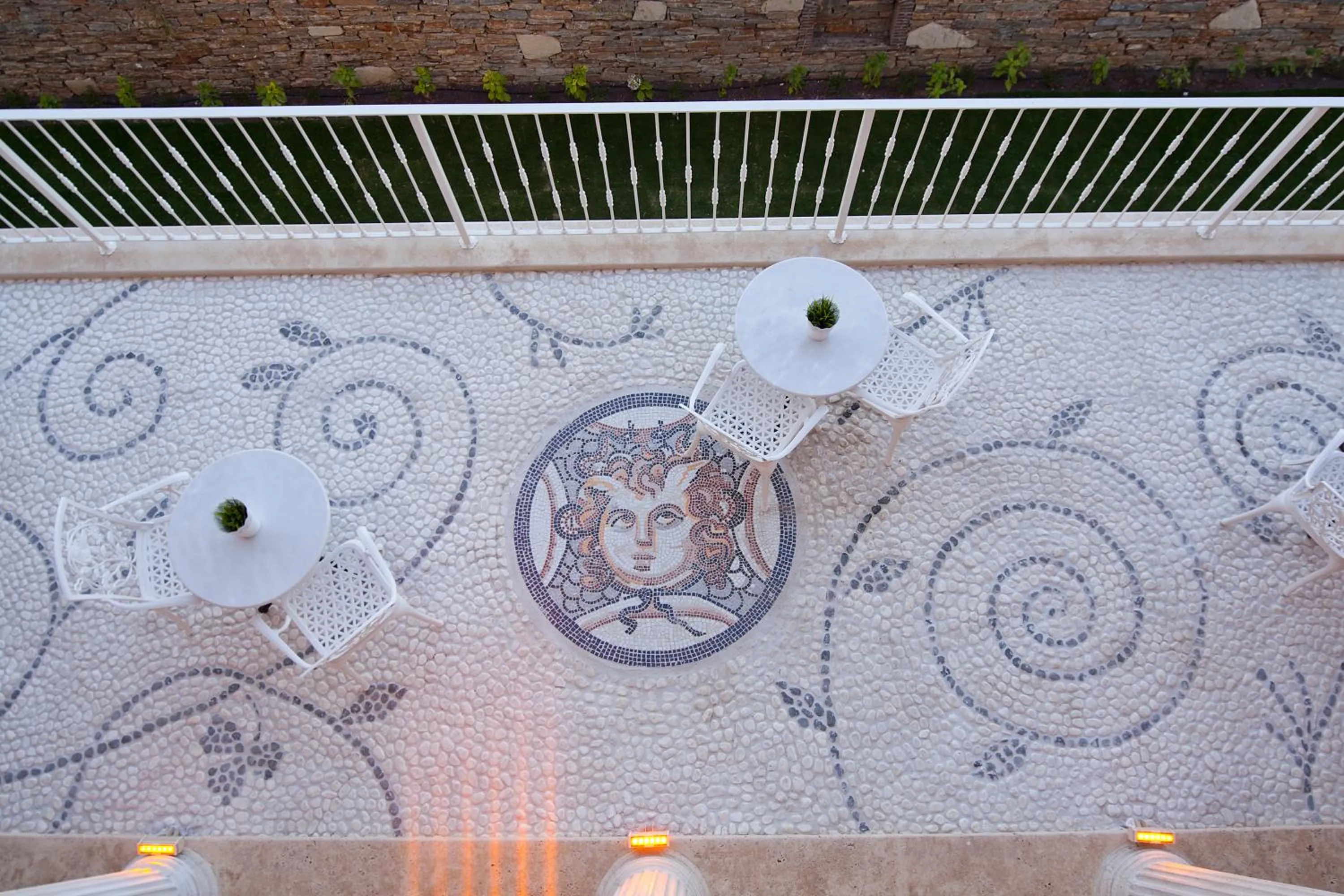 Patio in Vinifera Ephesus Hotel