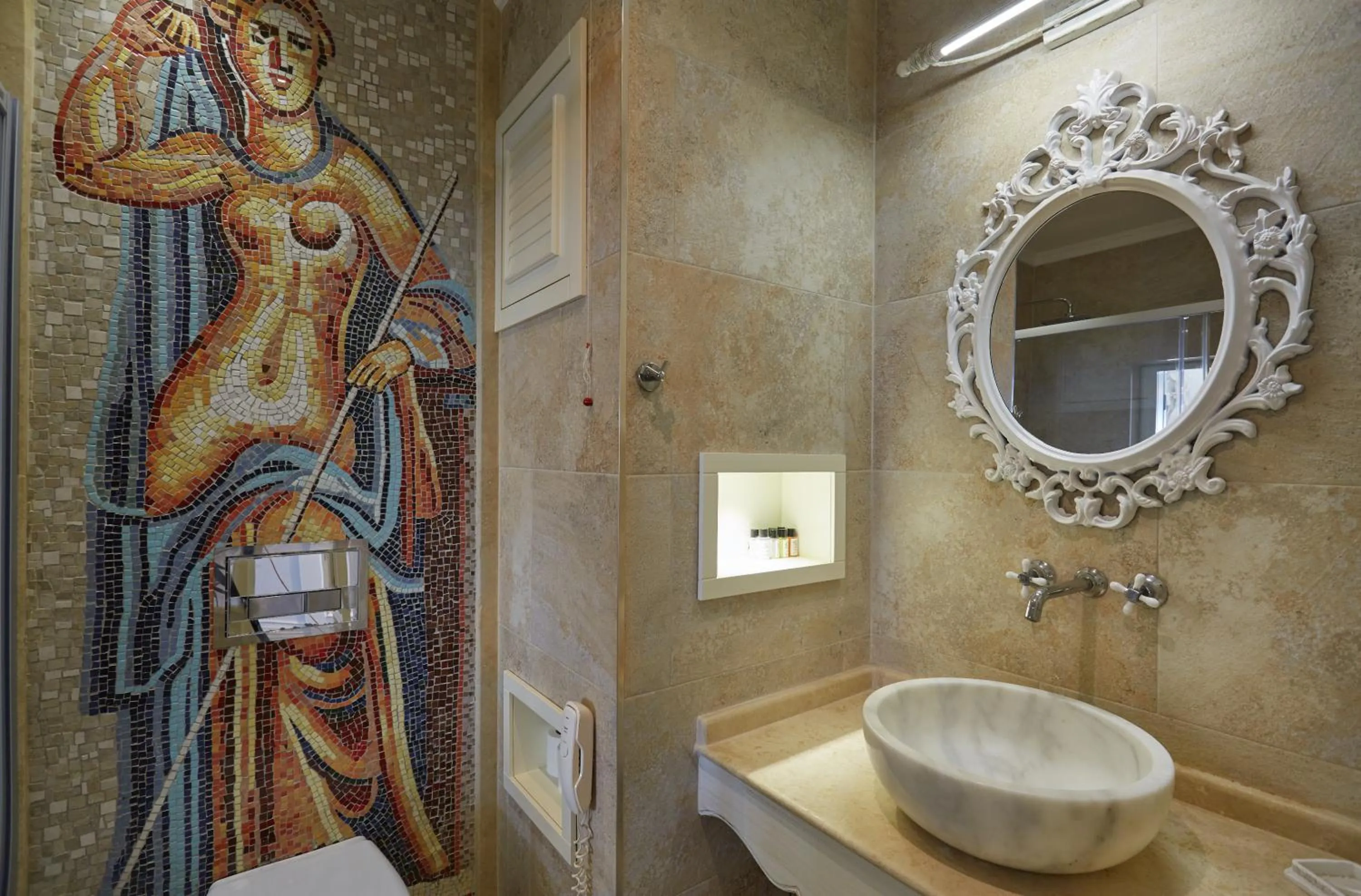 Decorative detail in Vinifera Ephesus Hotel